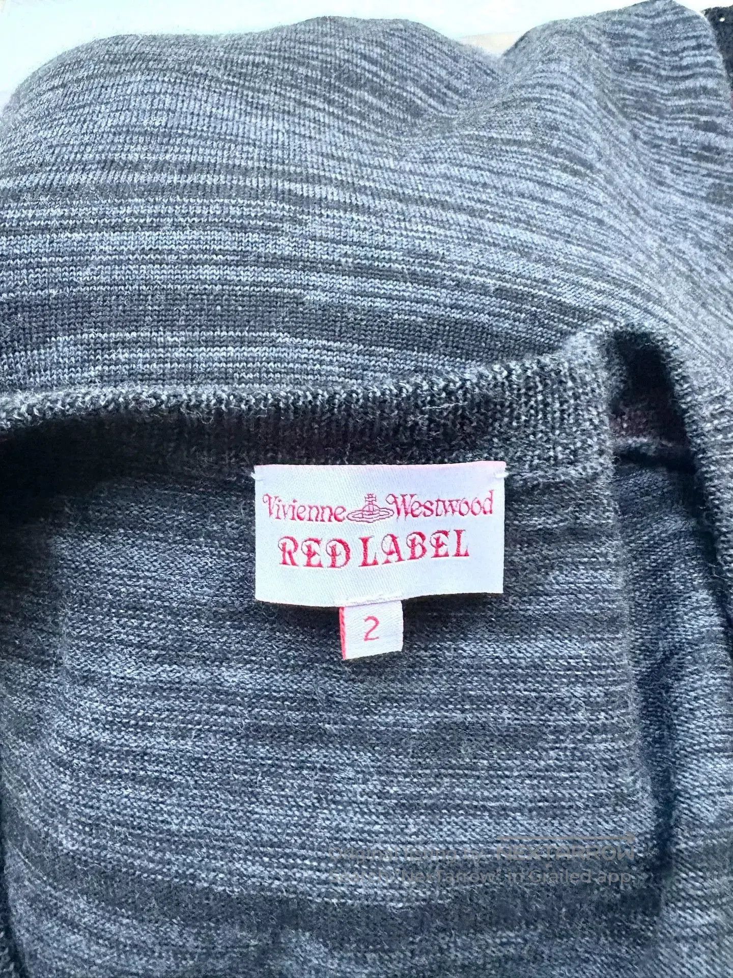 Vivienne Westwood Vivienne Westwood Vintage Gray Knit Dress. Size M / US 6-8 / IT 42-44 - 5 Thumbnail