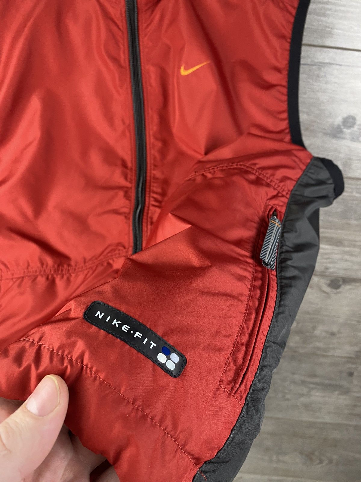 Nike × Vintage Vintage transformable vest Nike Vintage Drill Y2k size L Size US L / EU 52-54 / 3 - 20 Thumbnail