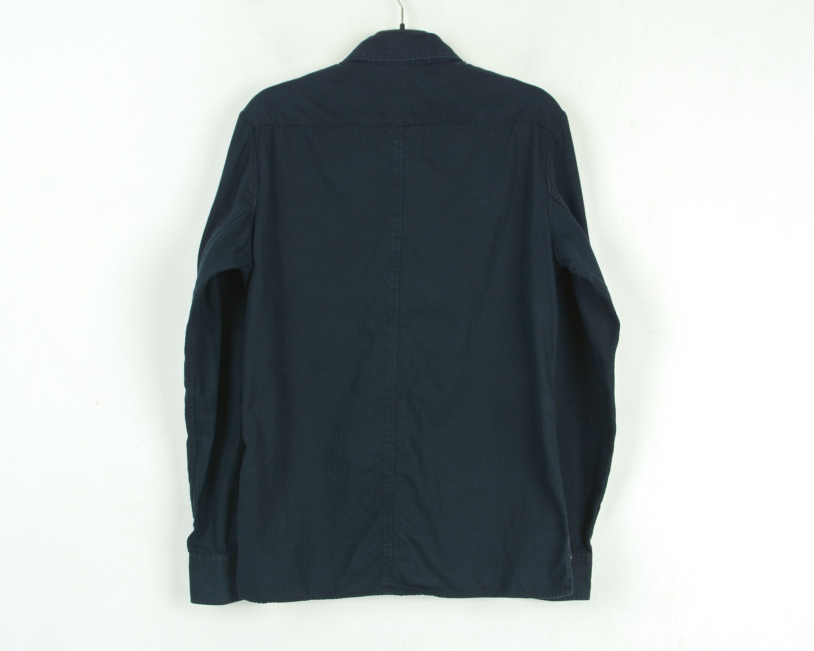 G-Star William Varsity Mens S Denim Shirt Long Sleeve Casual Navy Size US S / EU 44-46 / 1 - 6 Thumbnail