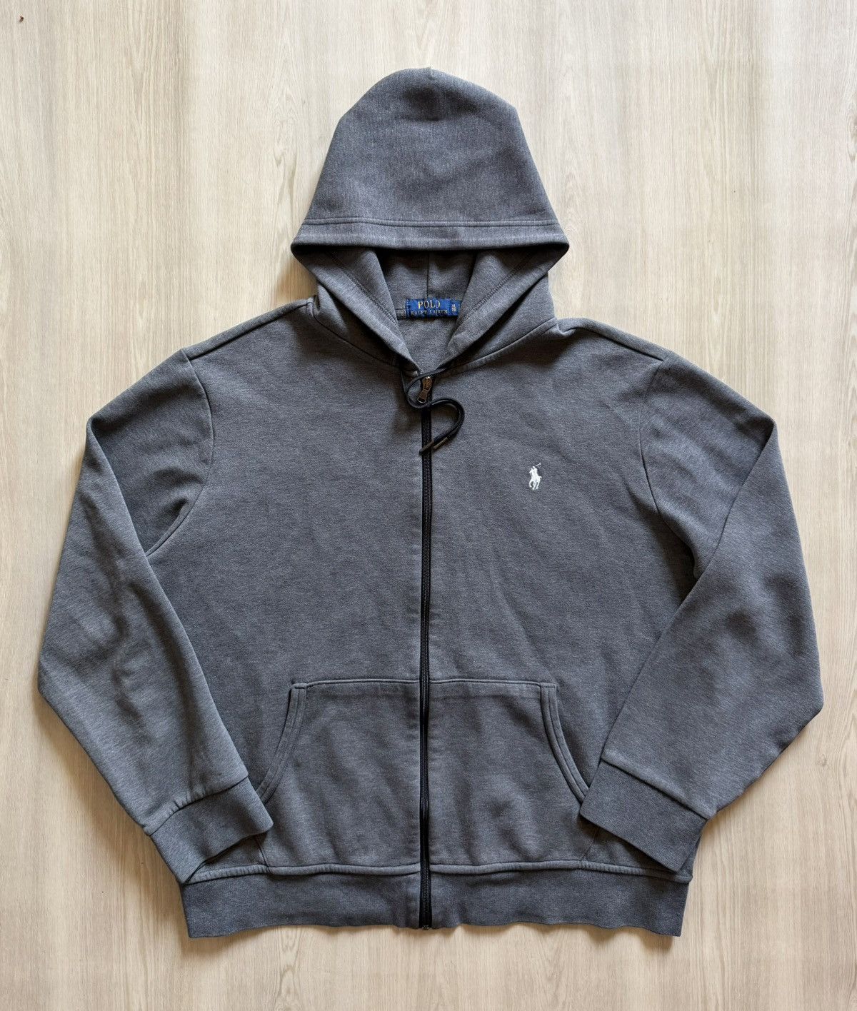 Polo Ralph Lauren Polo Ralph Lauren Double Knit Full Zip Hoodie Sz XL Size US XL / EU 56 / 4 - 1 Thumbnail