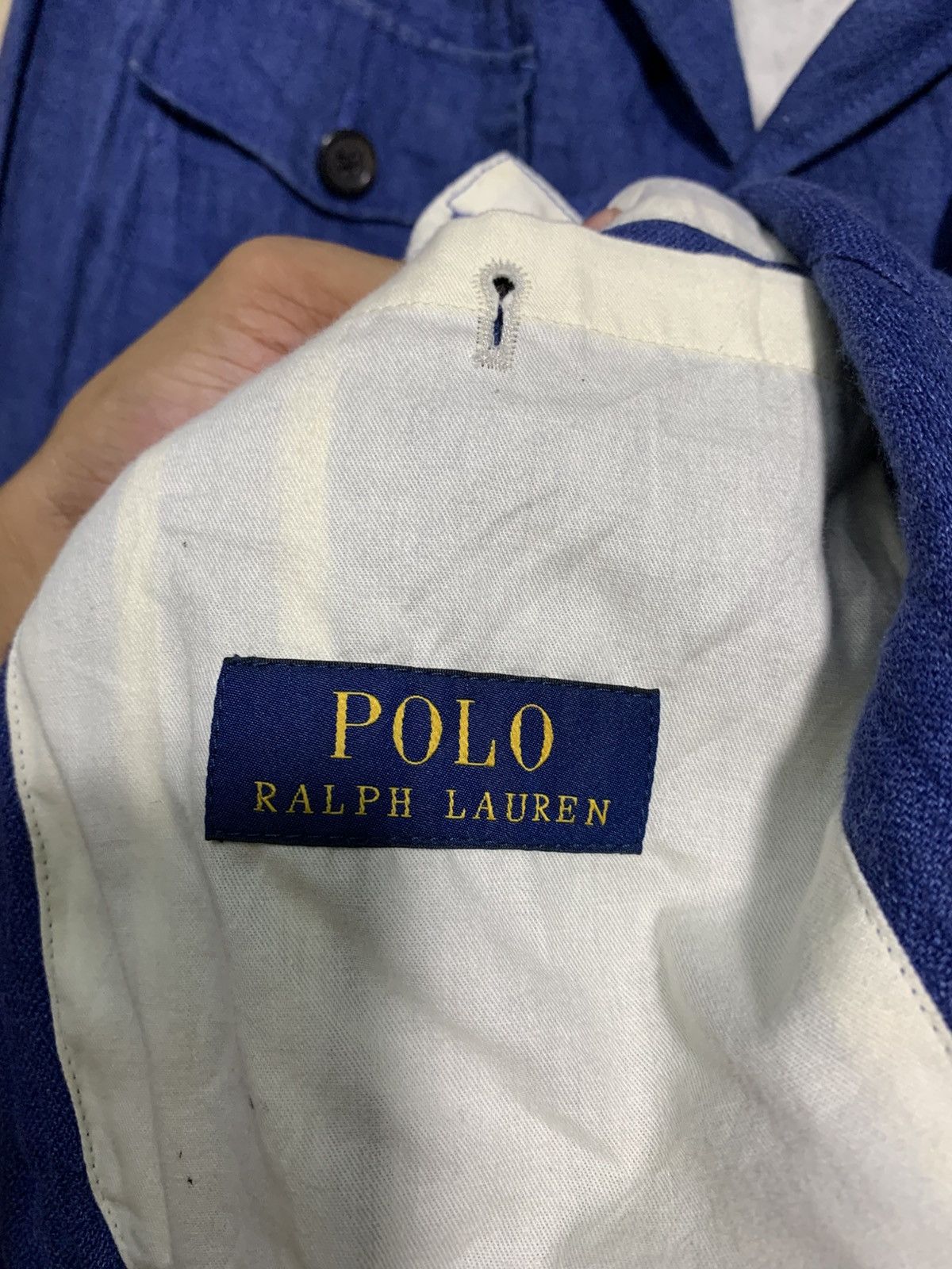 Polo Ralph Lauren 🔥POLO RALPH LAUREN LINEN 4 POCKETS JACKET Size US M / EU 48-50 / 2 - 8 Thumbnail