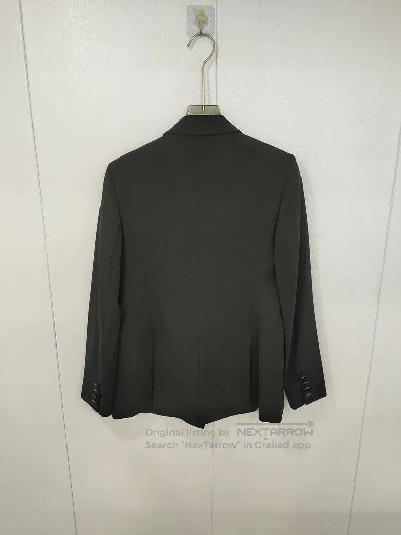 Max Mara Max Mara Solid Double-breasted Lapel Suit Jacket Size XS / US 0-2 / IT 36-38 - 2 Thumbnail