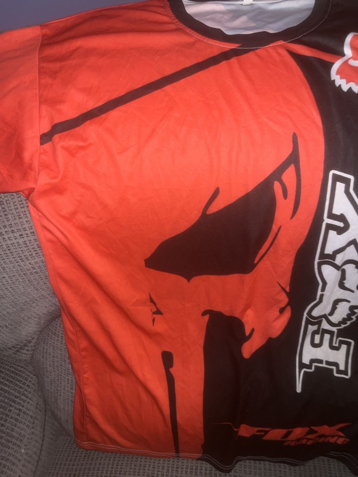 Fox Racing Fox Racing Marvel The Punisher 3-D All-Over Tee Size US L / EU 52-54 / 3 - 2 Thumbnail