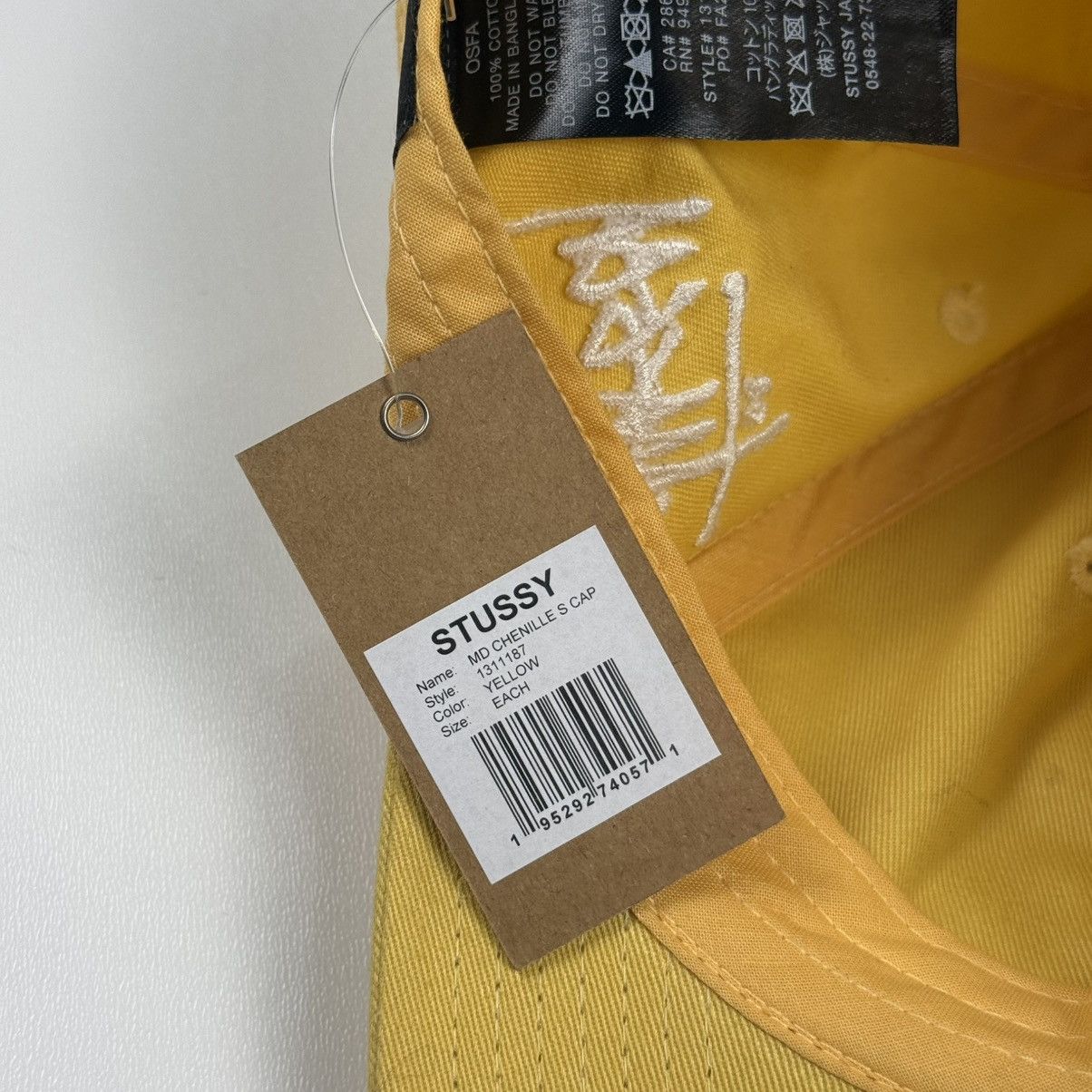 Stussy MD Chenille S Cap Size ONE SIZE - 6 Thumbnail