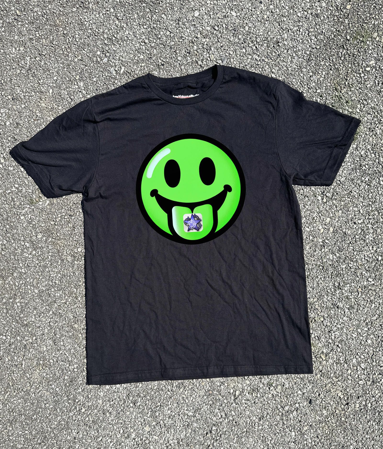 Japanese Brand L$D Tee Black Green Size US M / EU 48-50 / 2 - 1 Thumbnail