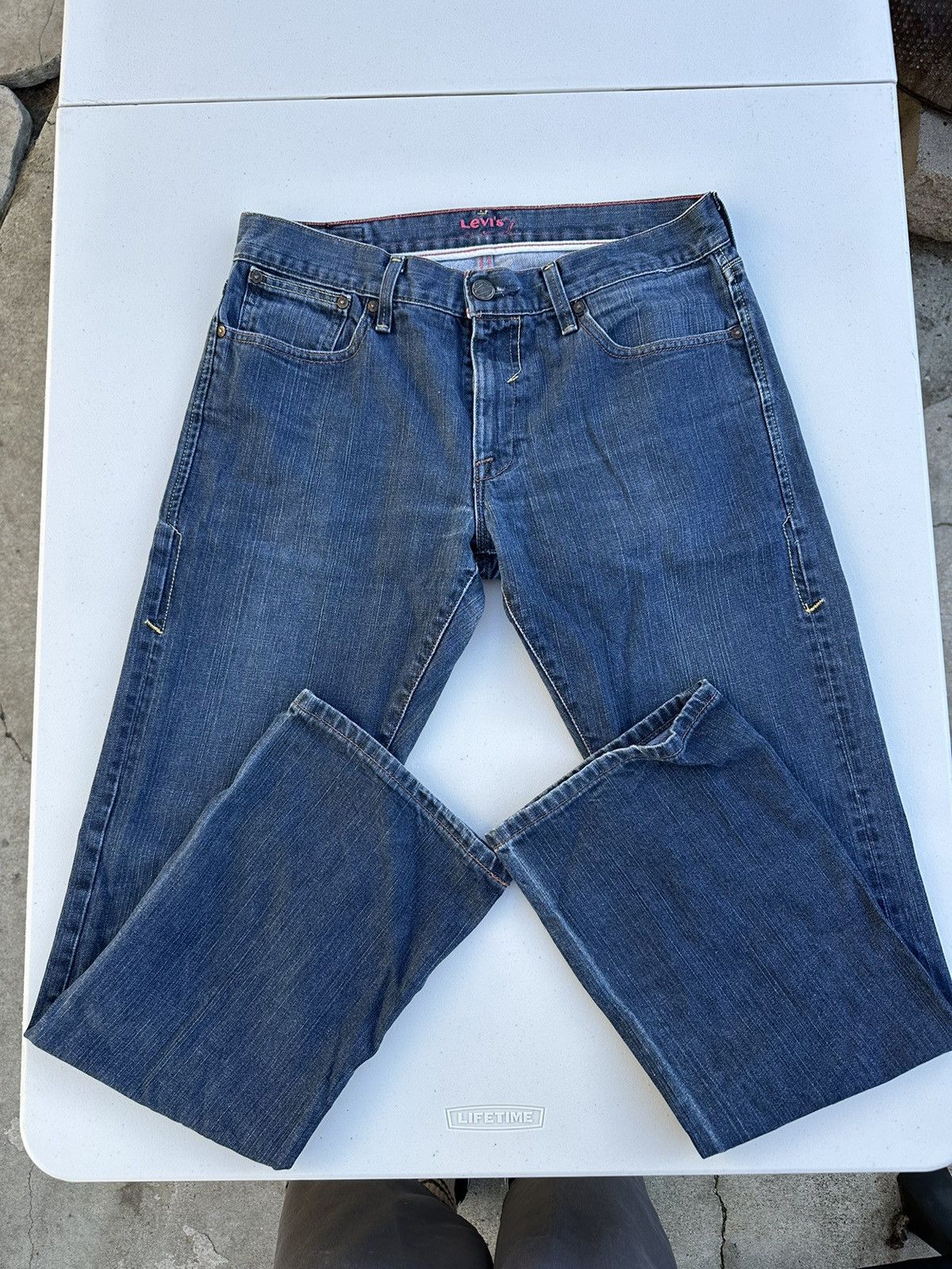 Levi's Levis red label bootcut jeans Size US 34 / EU 50 - 1 Thumbnail