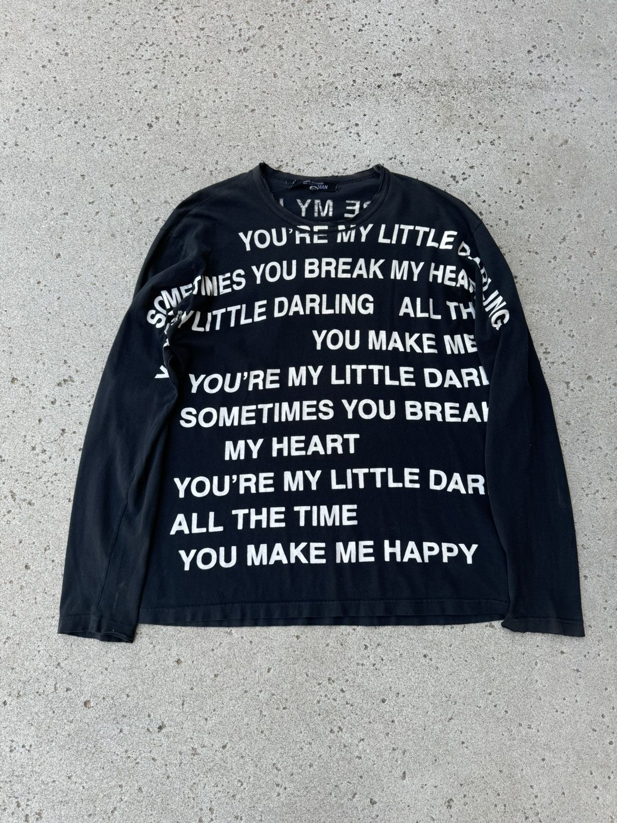 Comme des Garcons × Junya Watanabe Junya Watanabe SS02 Poem Shirt | Grailed