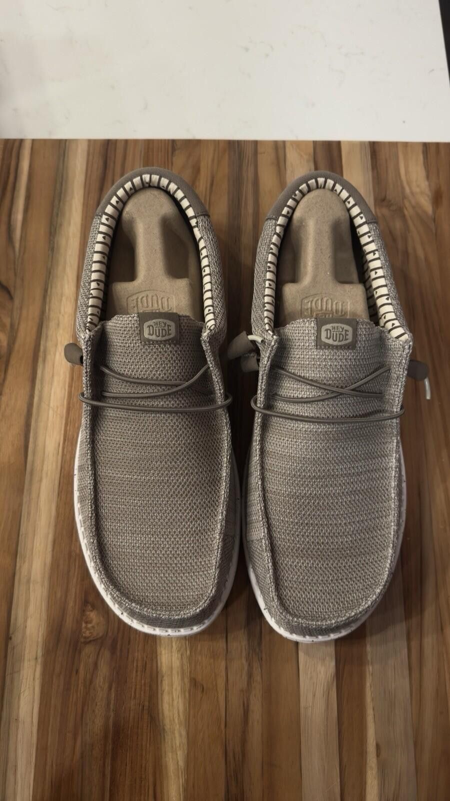 Other Hey Dude Wally Stretch Mesh Canvas Tan Mens Loafer Shoes NEW Size US 9 / EU 42 - 1 Thumbnail
