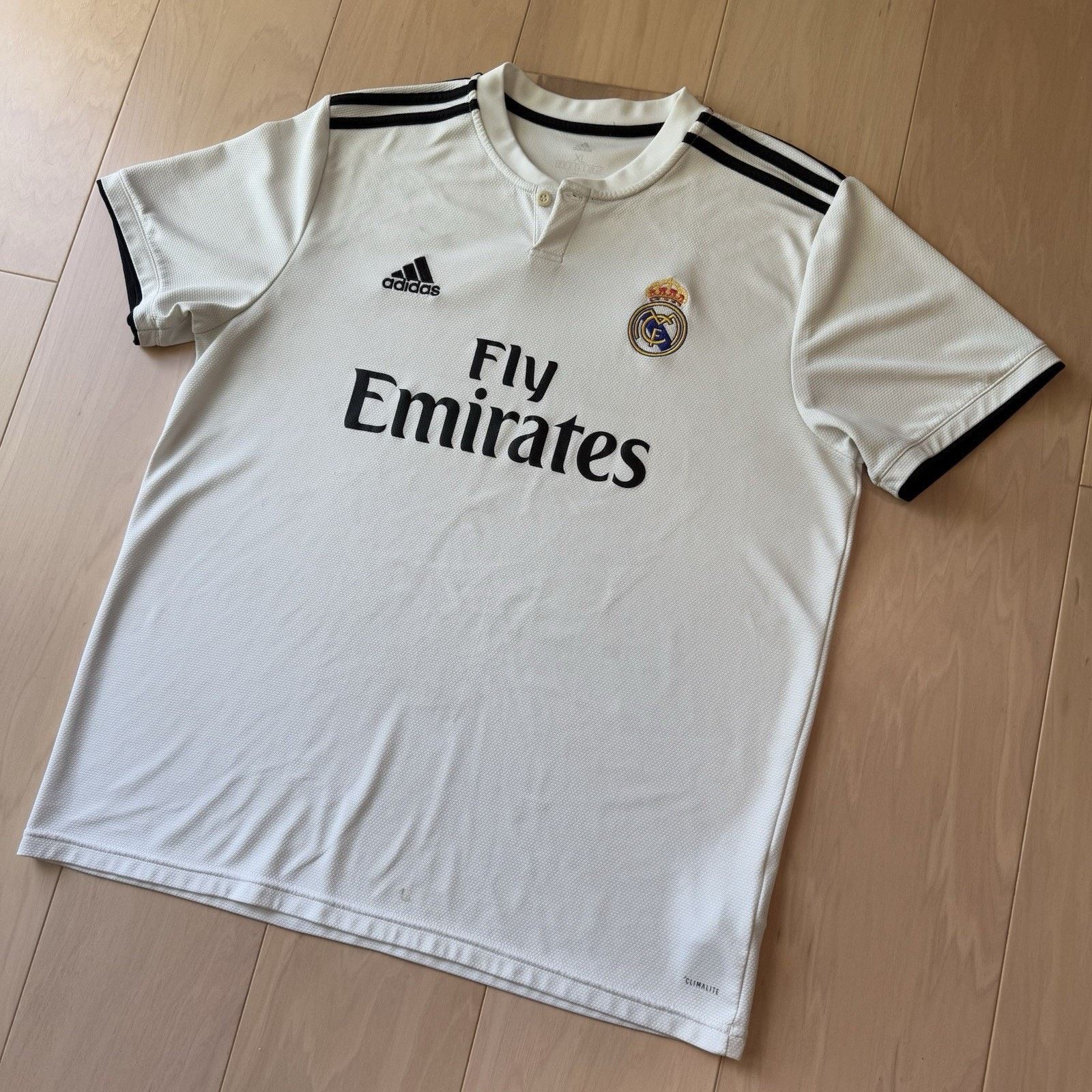 Adidas Real Madrid Jersey XL WhiteAdidas Sportswear Ronaldo Soccer Size US XL / EU 56 / 4 - 9 Thumbnail