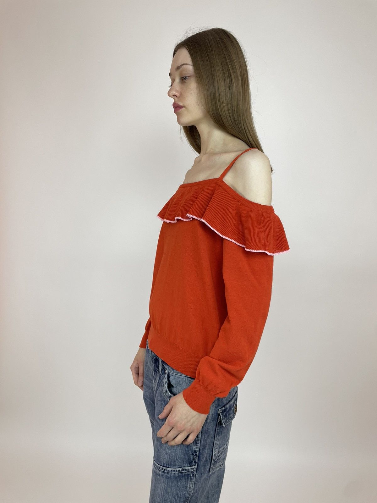 Japanese Brand × Moschino BOUTIQUE MOSCHINO sleeve less Top Women’s size US8 IT42 F38 Size M / US 6-8 / IT 42-44 - 3 Thumbnail