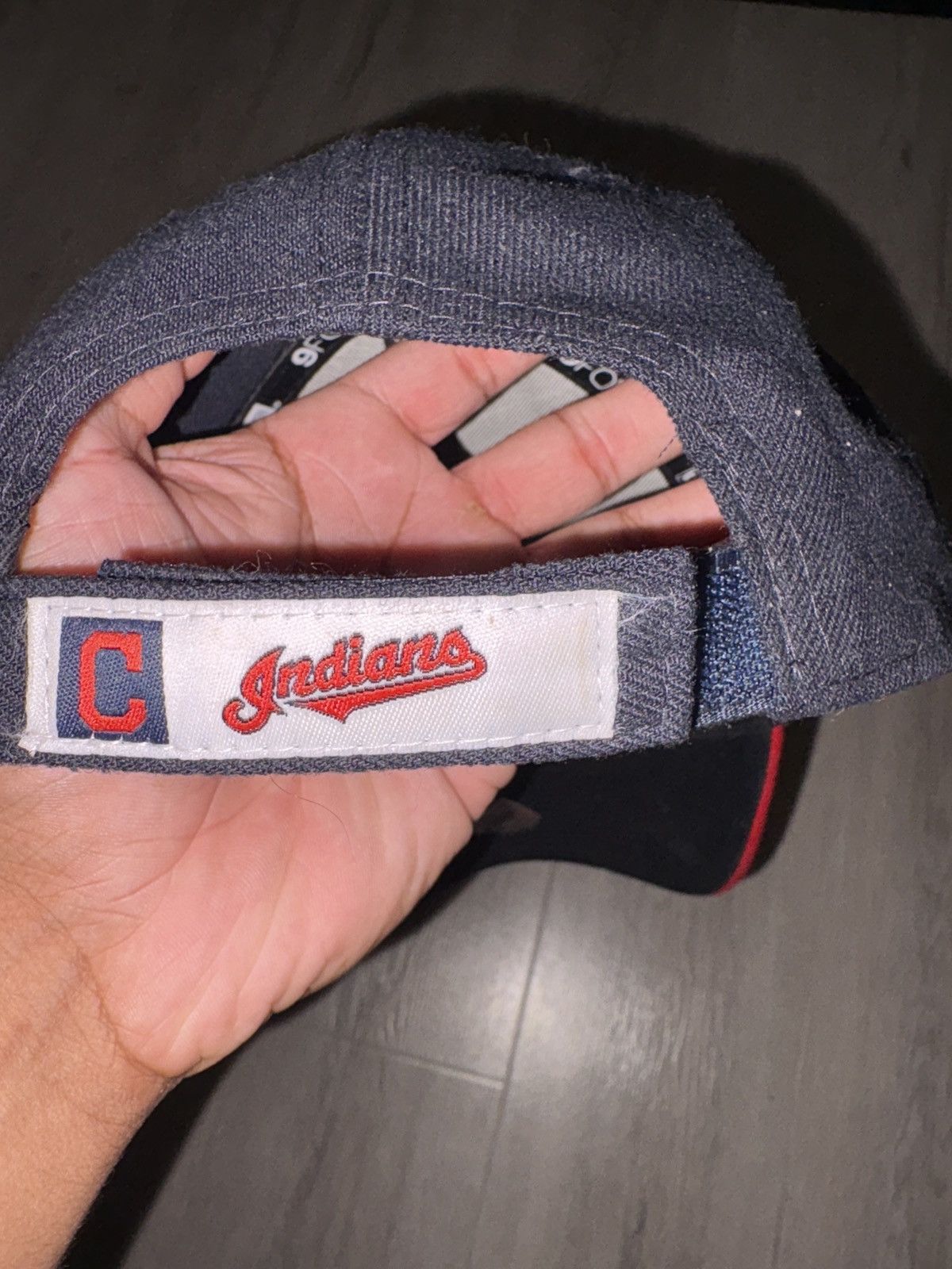 New Era New Era 9Forty Adjustable Cleveland Indians Hat Size ONE SIZE - 2 Thumbnail