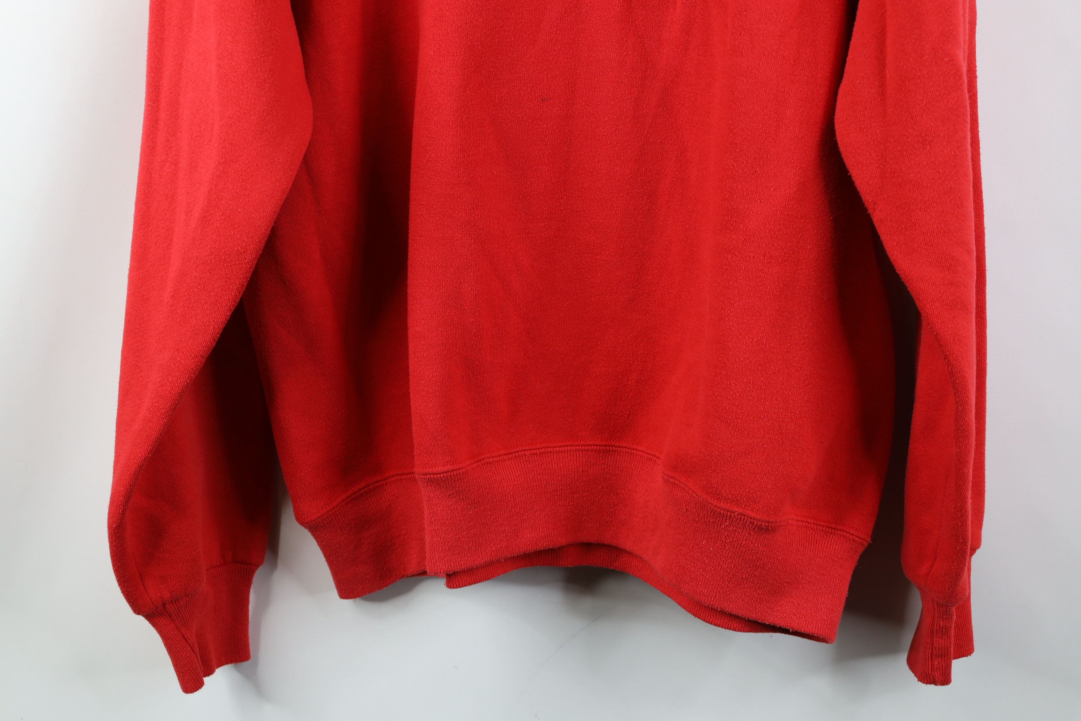 Russell Athletic Vintage 90s Russell Athletic Basketball Sweatshirt Red USA Size US L / EU 52-54 / 3 - 13 Thumbnail