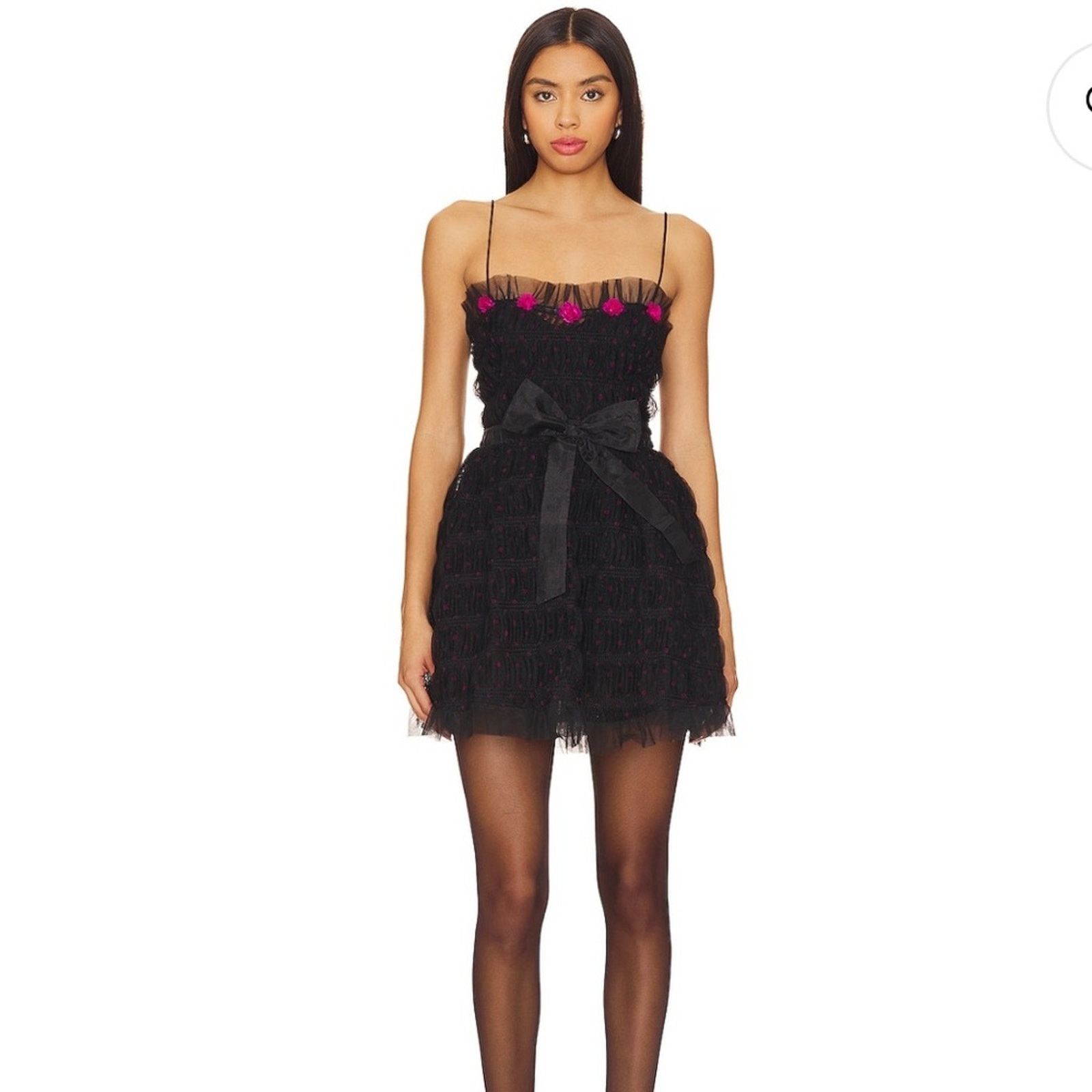 For Love & Lemons For Love & Lemons Delphina Mini Dress - Size XXS Size XXS / US 00 / IT 34 - 1 Thumbnail