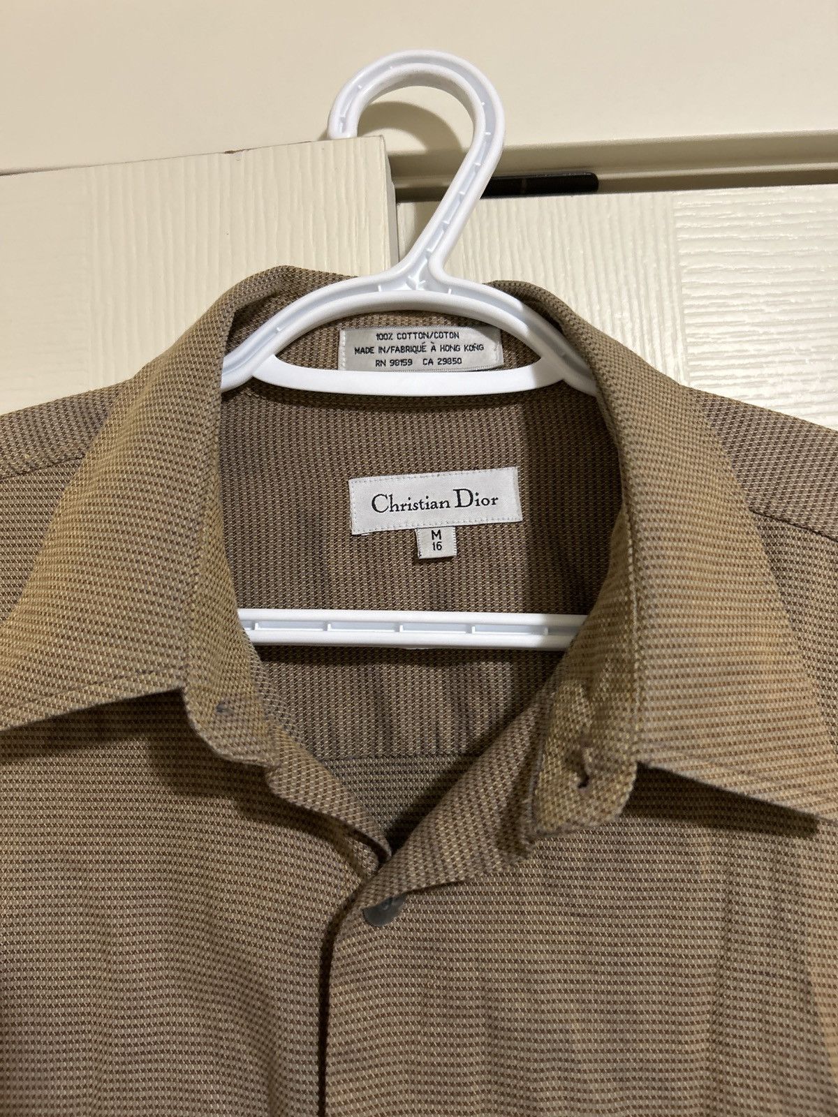 Christian Dior Monsieur × Vintage Vintage Christian Dior button up Size US L / EU 52-54 / 3 - 2 Thumbnail