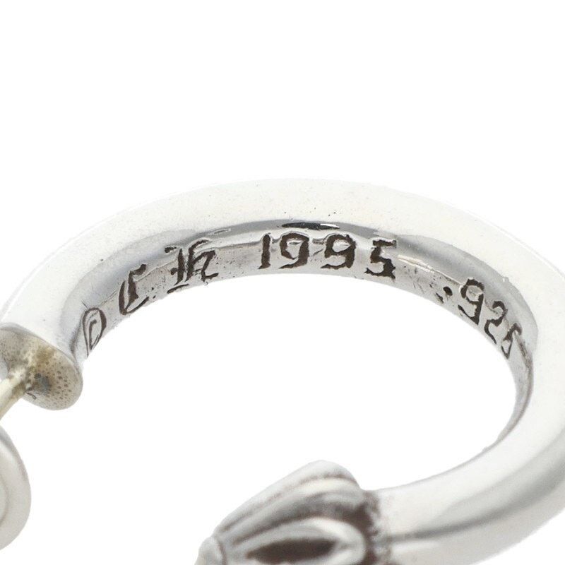 Chrome Hearts Chrome Hearts Plain Hoop Silver Earring Size ONE SIZE - 3 Thumbnail