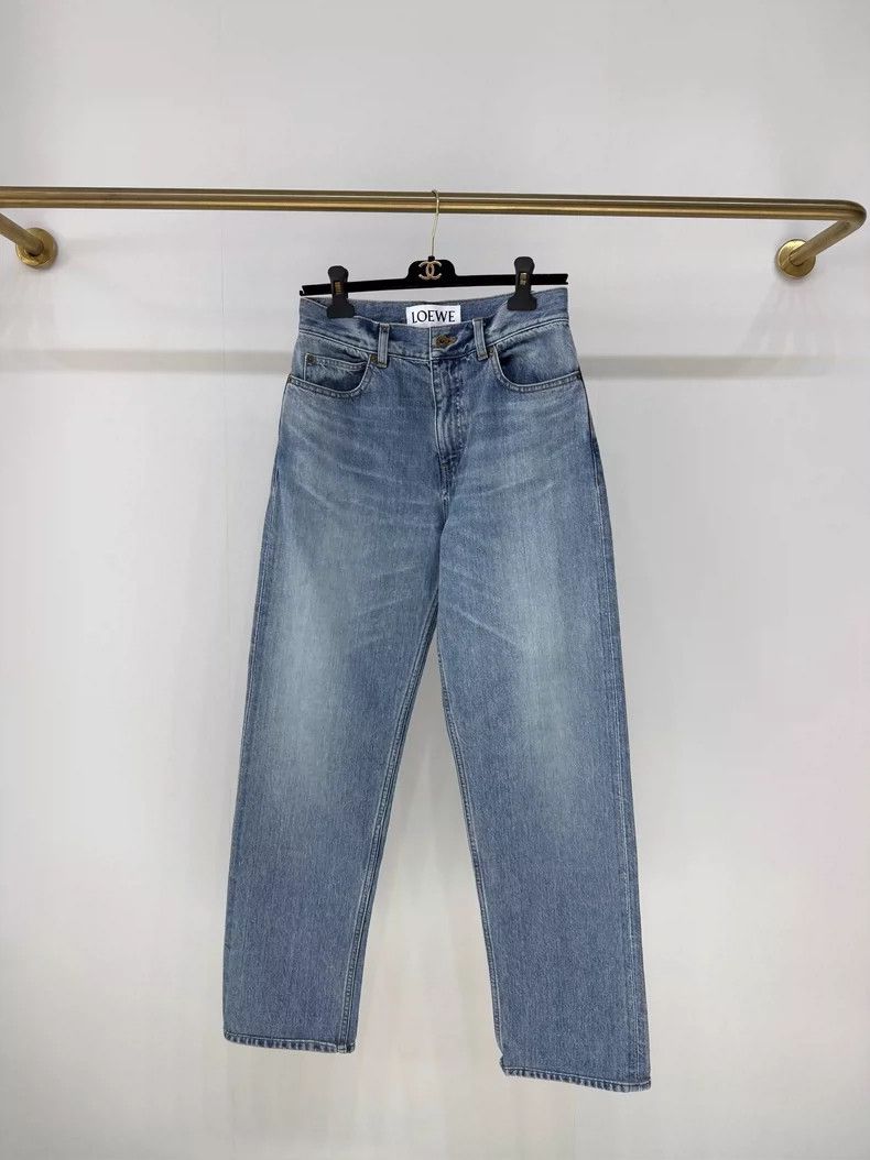 Loewe LOEWE Piped logo jeans Size 24" / US 00 / IT 34 - 2 Thumbnail