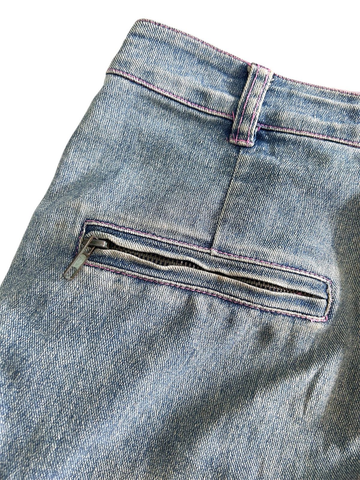 Japanese Brand × Vintage 💥 Vintage Japanese Denim Paint Splatter Jeans Size US 30 / EU 46 - 11 Thumbnail