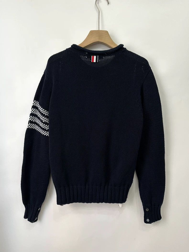 Thom Browne Thom Browne Round collar sweater Size US S / EU 44-46 / 1 - 2 Thumbnail