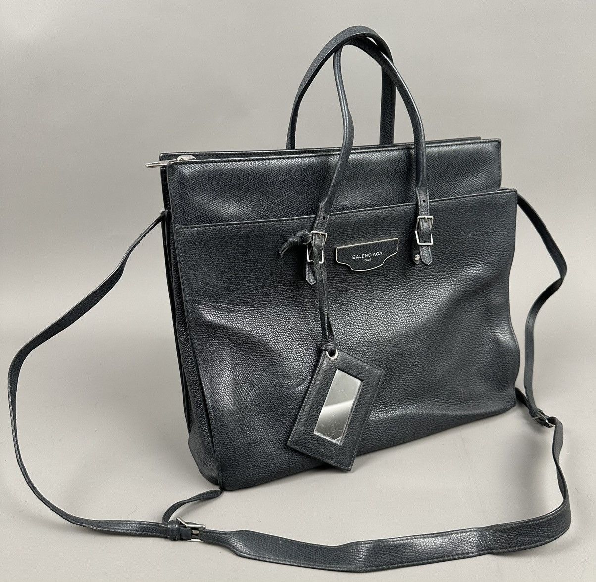 Balenciaga Balenciaga - City Plate Portfolio - Grain Leather Two-way Size ONE SIZE - 1 Thumbnail