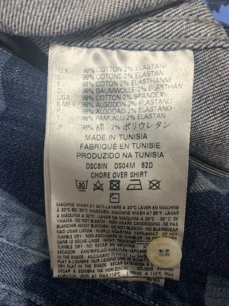 Vivienne Westwood Vivienne Westwood Star and Moon Faded Tie-Dye Denim Shirt Size US S / EU 44-46 / 1 - 6 Thumbnail