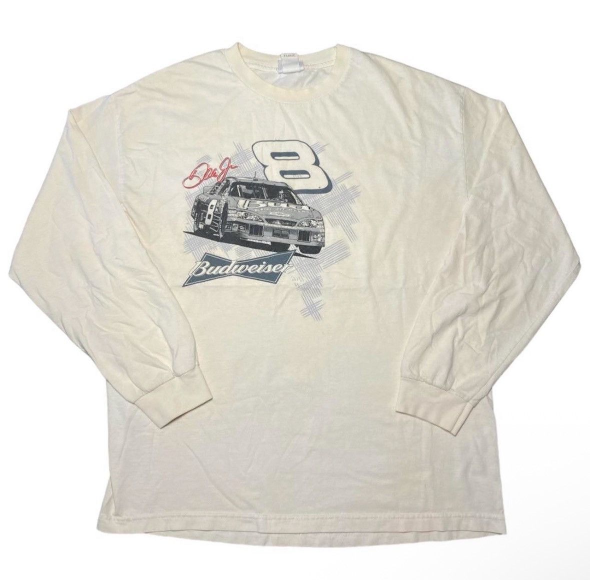 Chase Authentics Vintage Budweiser Dale Earnhardt T Shirt Size US L / EU 52-54 / 3 - 1 Thumbnail