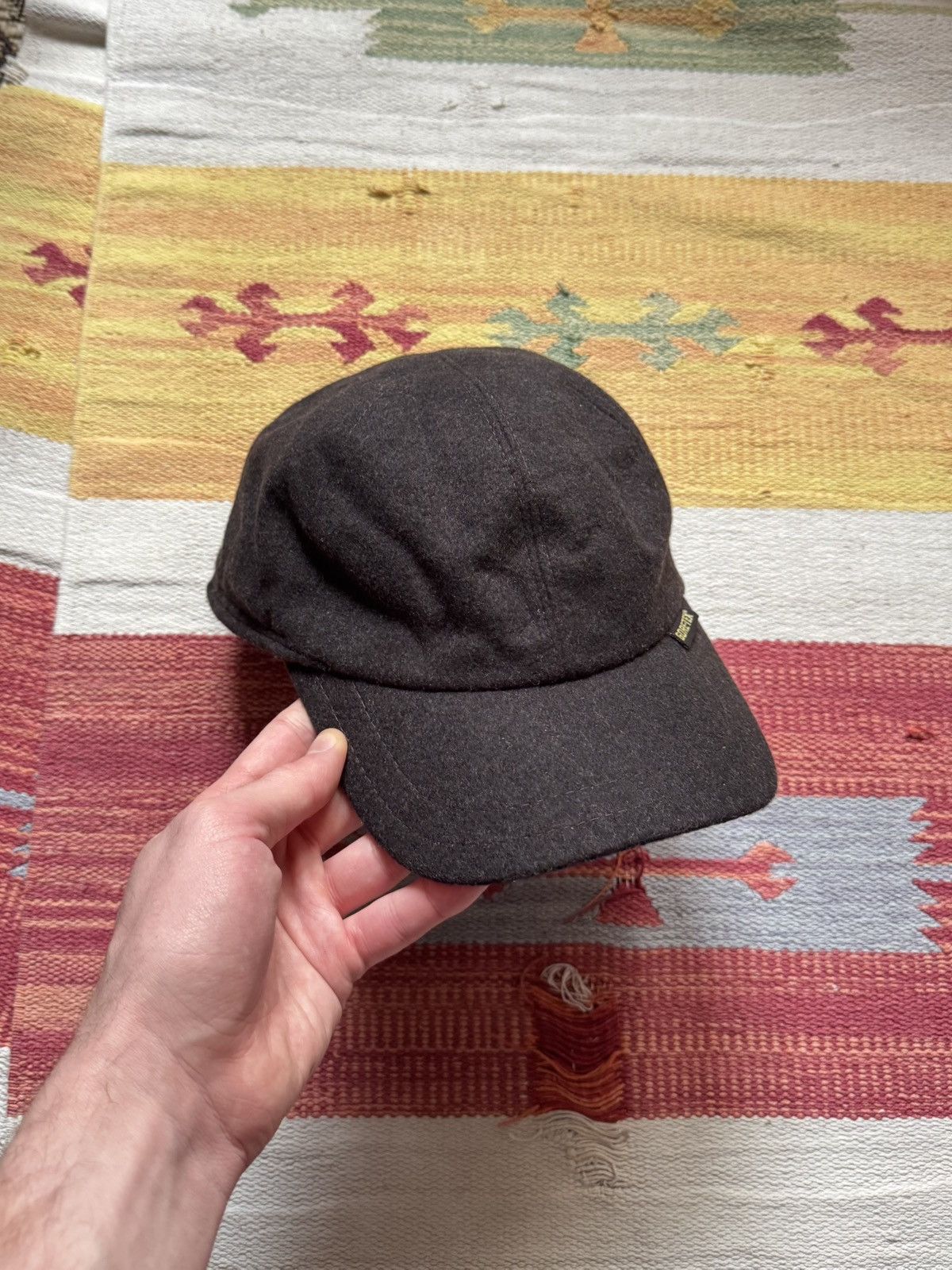 Vintage Vintage 00’s Gore-Tex System Germany Design Wool Brown Hat Size ONE SIZE - 5 Thumbnail