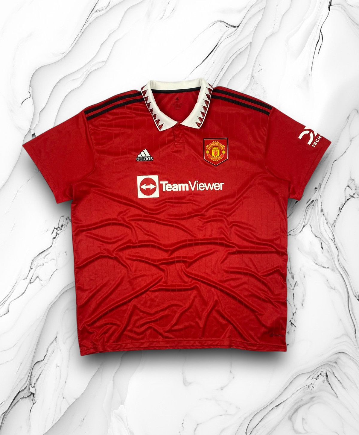 Adidas Adidas Manchester United 2022 - 2023 Soccer Jersey Size US XXL / EU 58 / 5 - 1 Thumbnail