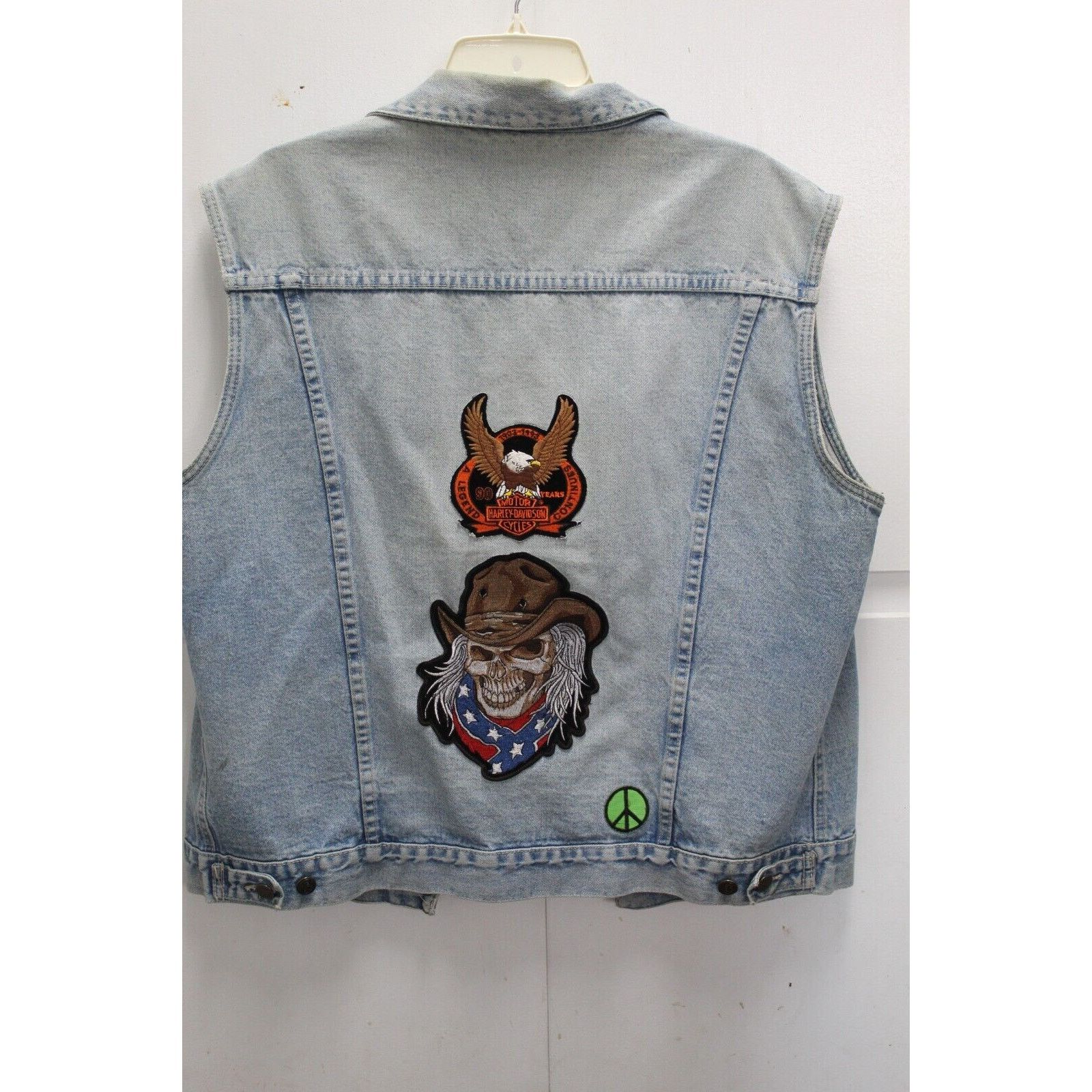 & Other Stories Jean Patches 60’s 90's Harley Davidson Men’s XL 100% Cotton Size US XL / EU 56 / 4 - 6 Thumbnail