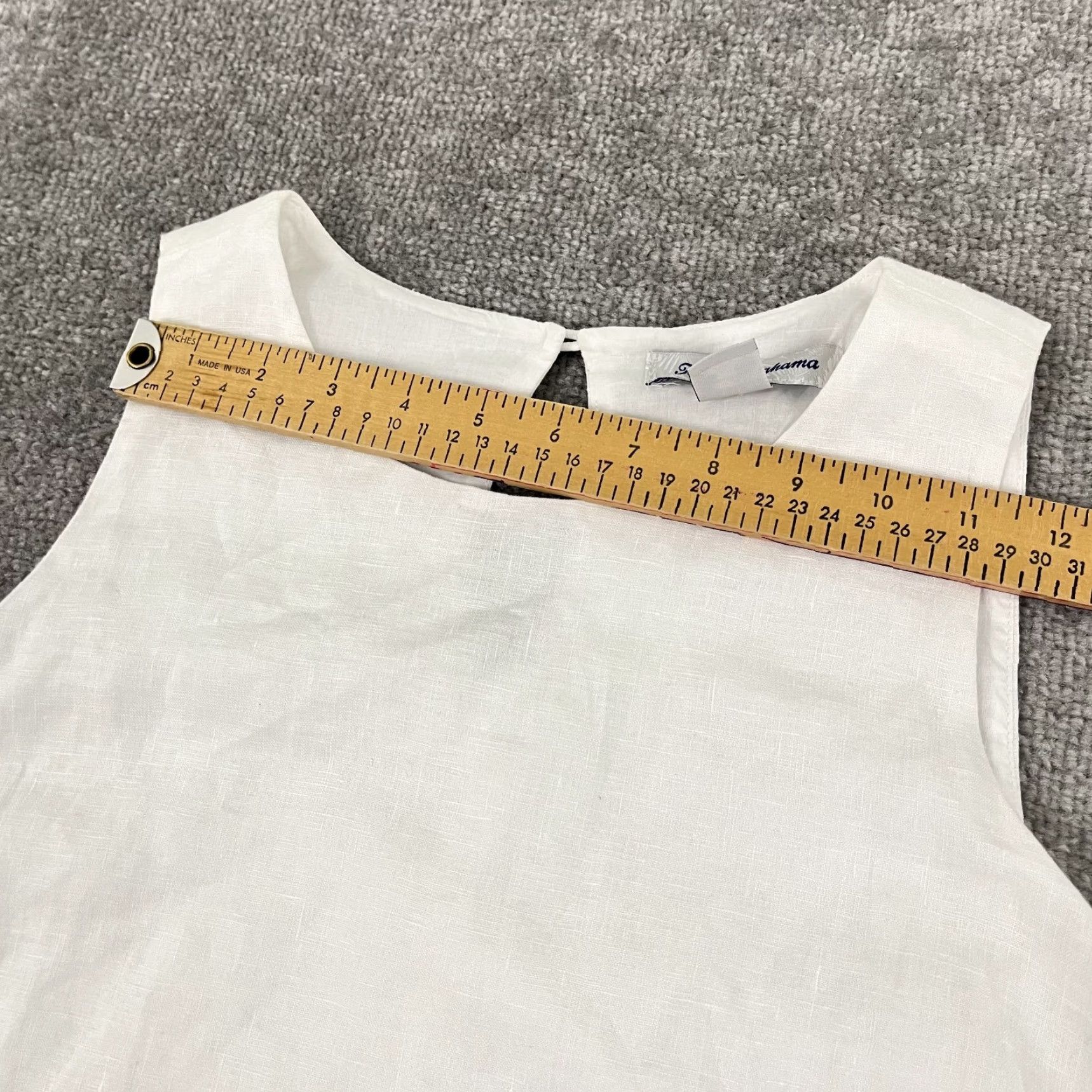 Tommy Bahama VINTAGE Tommy Bahama Dress Shift Womens Small Linen Floral Beach Summer 90s Size S / US 4 / IT 40 - 6 Thumbnail