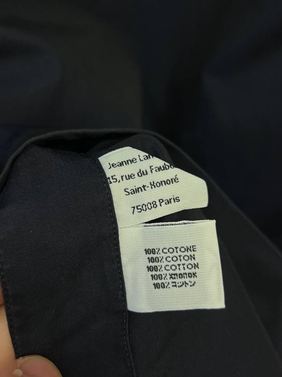 Lanvin Lanvin Luxury Shirt Made in Italy Button Up Size US M / EU 48-50 / 2 - 7 Thumbnail