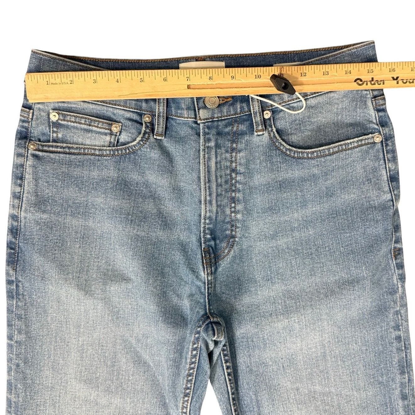 Frame Frame Modern Straight Elysian Blue Slim Jeans sz 31 x 32 NEW Size US 31 - 5 Thumbnail
