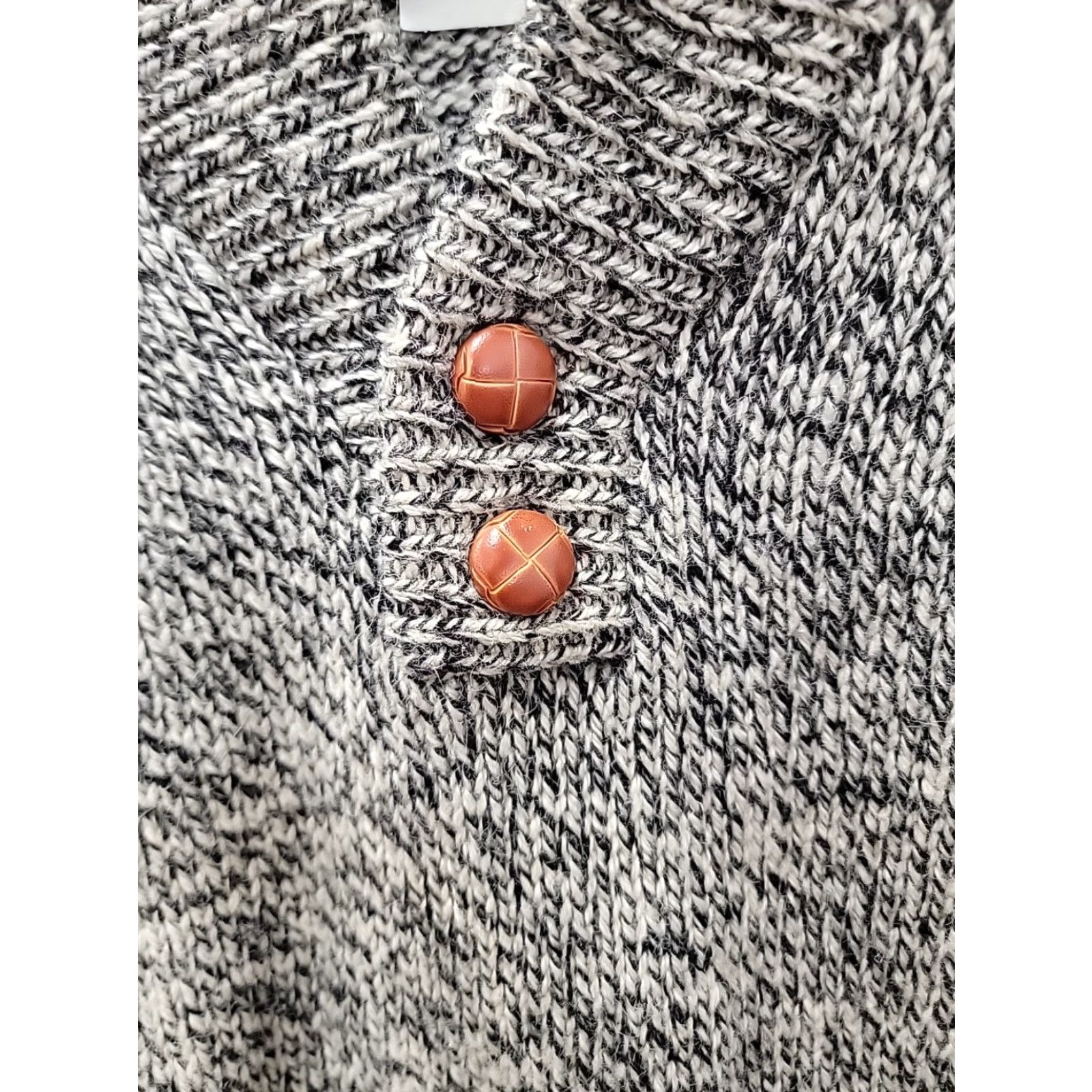 Eastern Mountain Sports VINTAGE Eastern Mountain Sports EMS Grey SHAWL Wool Sweater Mens Size Small Size US S / EU 44-46 / 1 - 2 Thumbnail