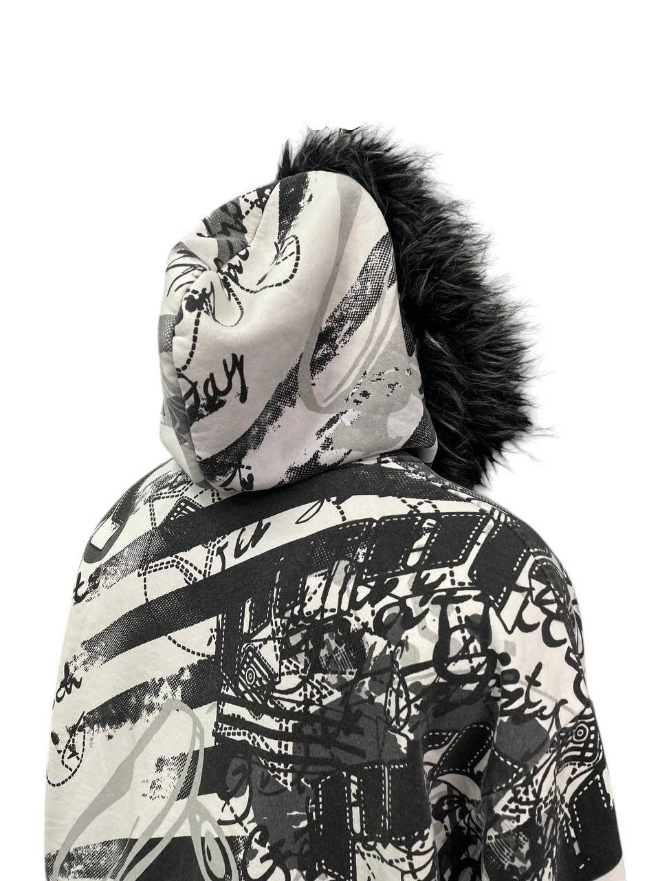 Hysteric Glamour Hysteric glamour style fur hoodie japanese y2k G.O.A. Hype Size US XL / EU 56 / 4 - 12 Thumbnail