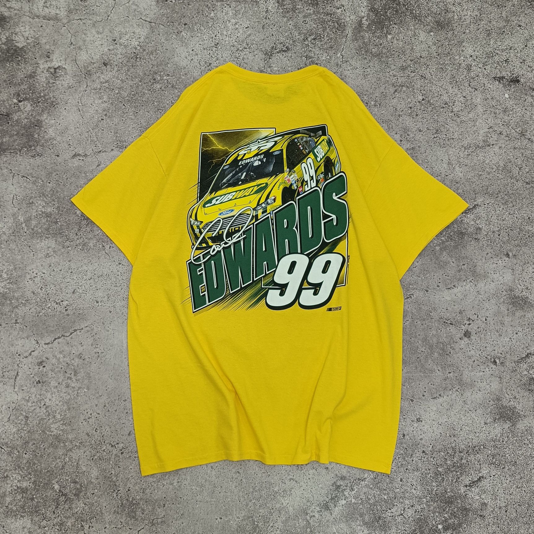 Chase Authentics Vintage Nascar Carl Edwards T-Shirt Size US XL / EU 56 / 4 - 1 Thumbnail