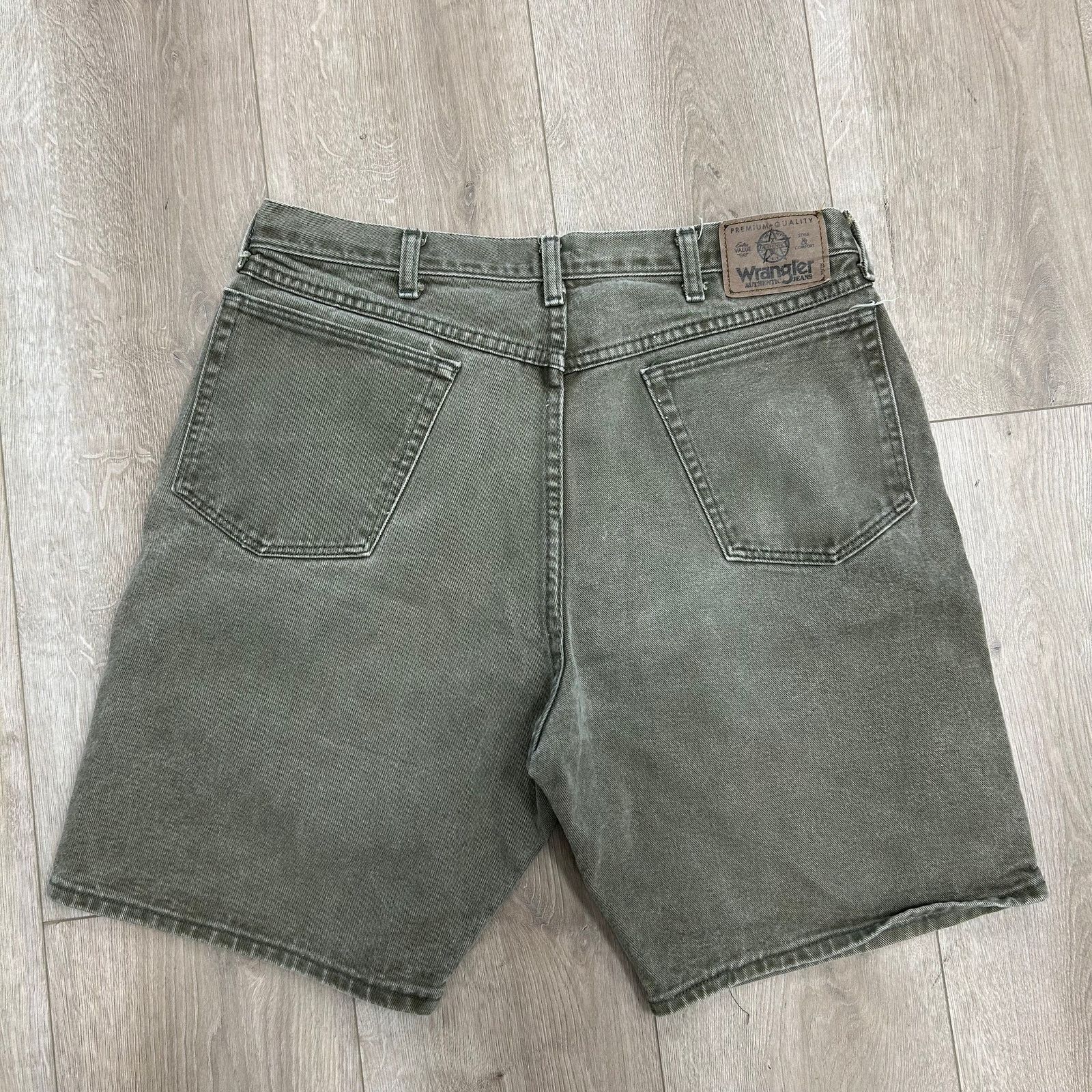 Wrangler Wrangler Light Brown Jean Shorts Jorts Size 36 B14 Size US 36 / EU 52 - 3 Thumbnail