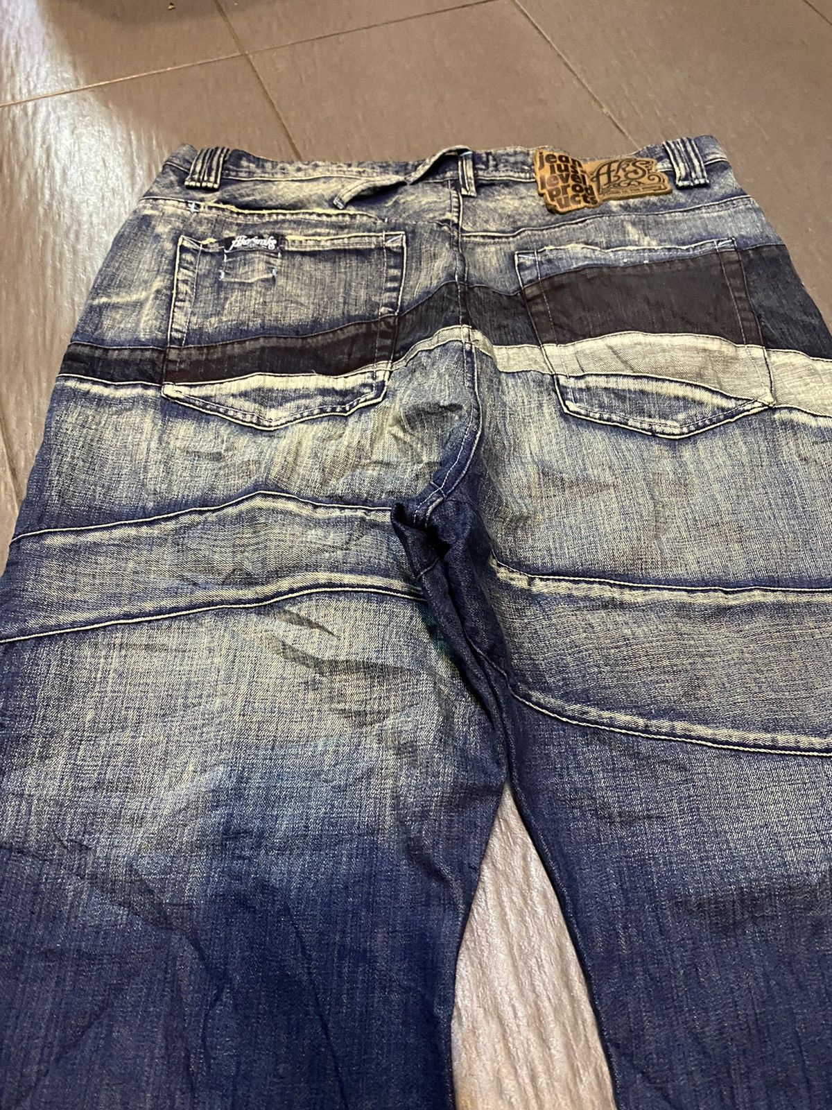 Akademiks × Designer × Japanese Brand AKADEMIKS 101 buggy hagi jeans Size US 40 / EU 56 - 4 Thumbnail