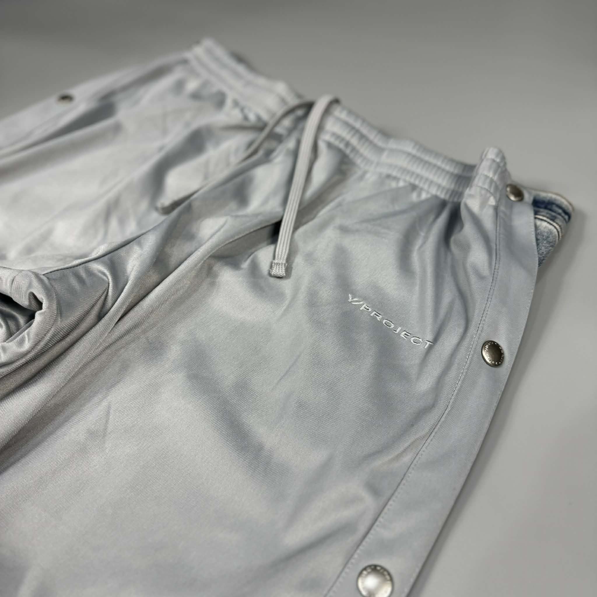 Y/Project Y/Project - Gray&Blue - Hybrid Denim - Snap Off - Sweatpants Size US 34 / EU 50 - 2 Thumbnail