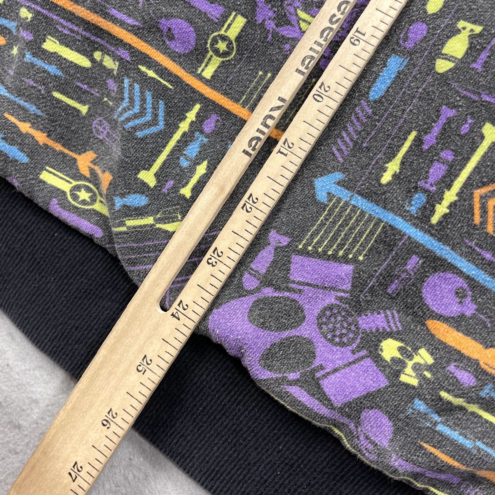 Vintage VINTAGE Fly Racing Hoodie Mens Large Reversible AOP Pinkman Grunge Full Zip Zip Y2K Moto Graphics Geometric Pattern Winter Fall Size US L / EU 52-54 / 3 - 7 Thumbnail