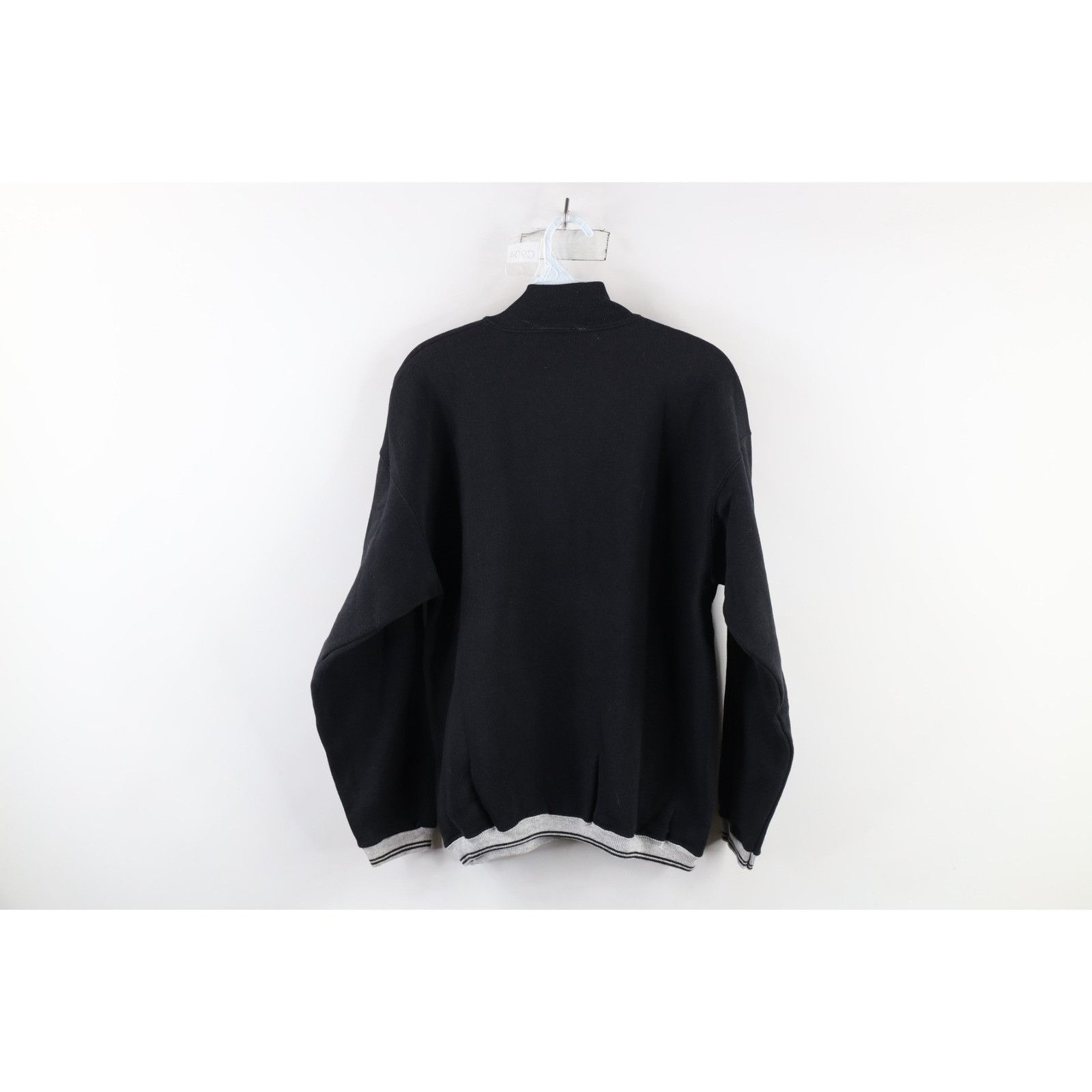 Vintage Vintage 90s Streetwear Striped Blank Henley Sweatshirt Size M / US 6-8 / IT 42-44 - 9 Thumbnail