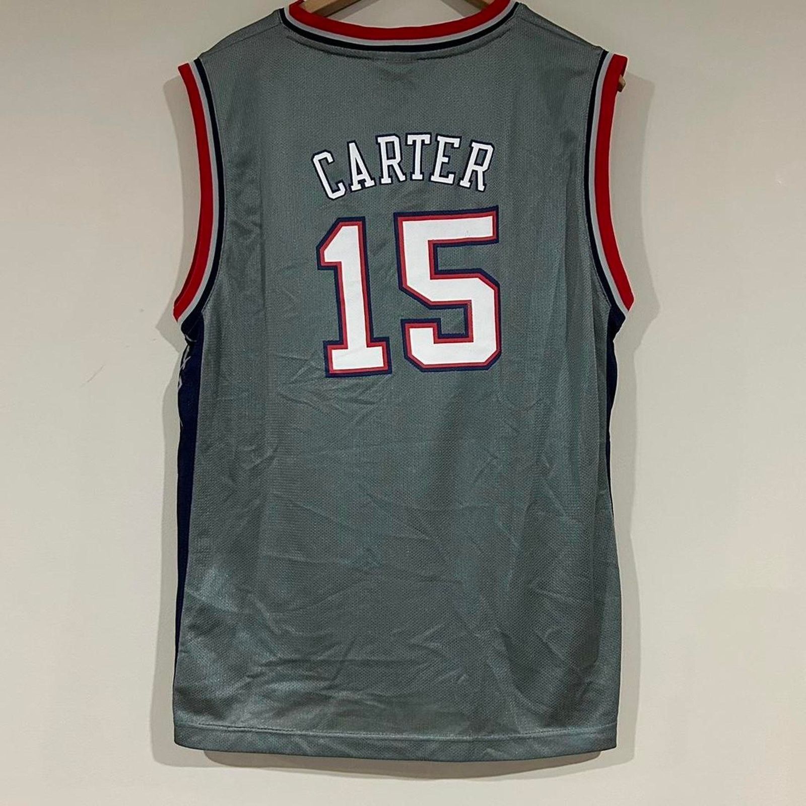 Reebok Vintage New Jersey Nets Vince Carter Basketball Jersey Size US S / EU 44-46 / 1 - 2 Thumbnail