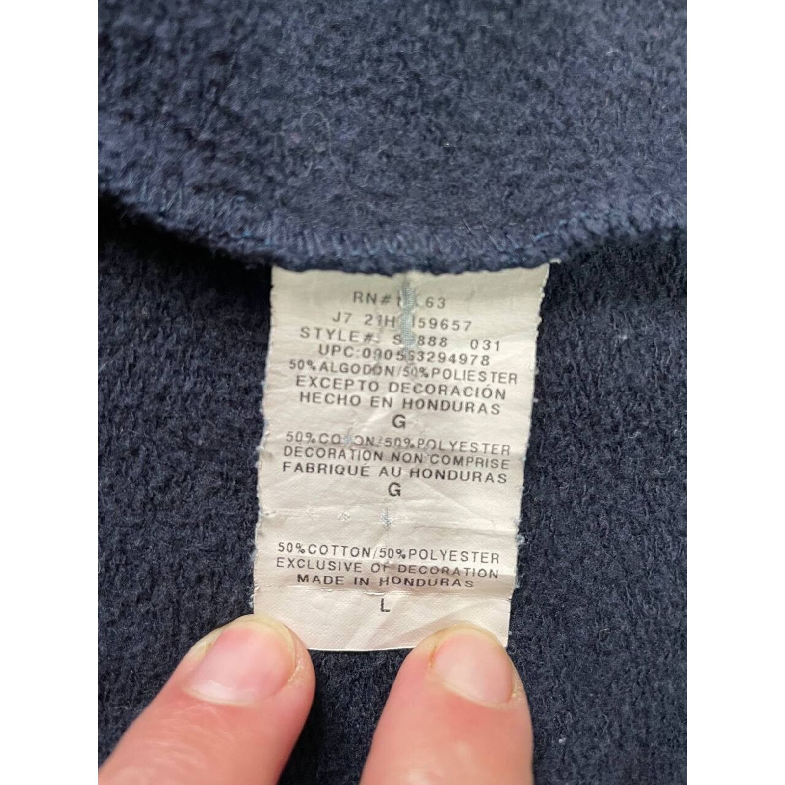 Champion Vintage Champion Navy Blue Crewneck Sweatshirt Size L Size US L / EU 52-54 / 3 - 9 Thumbnail