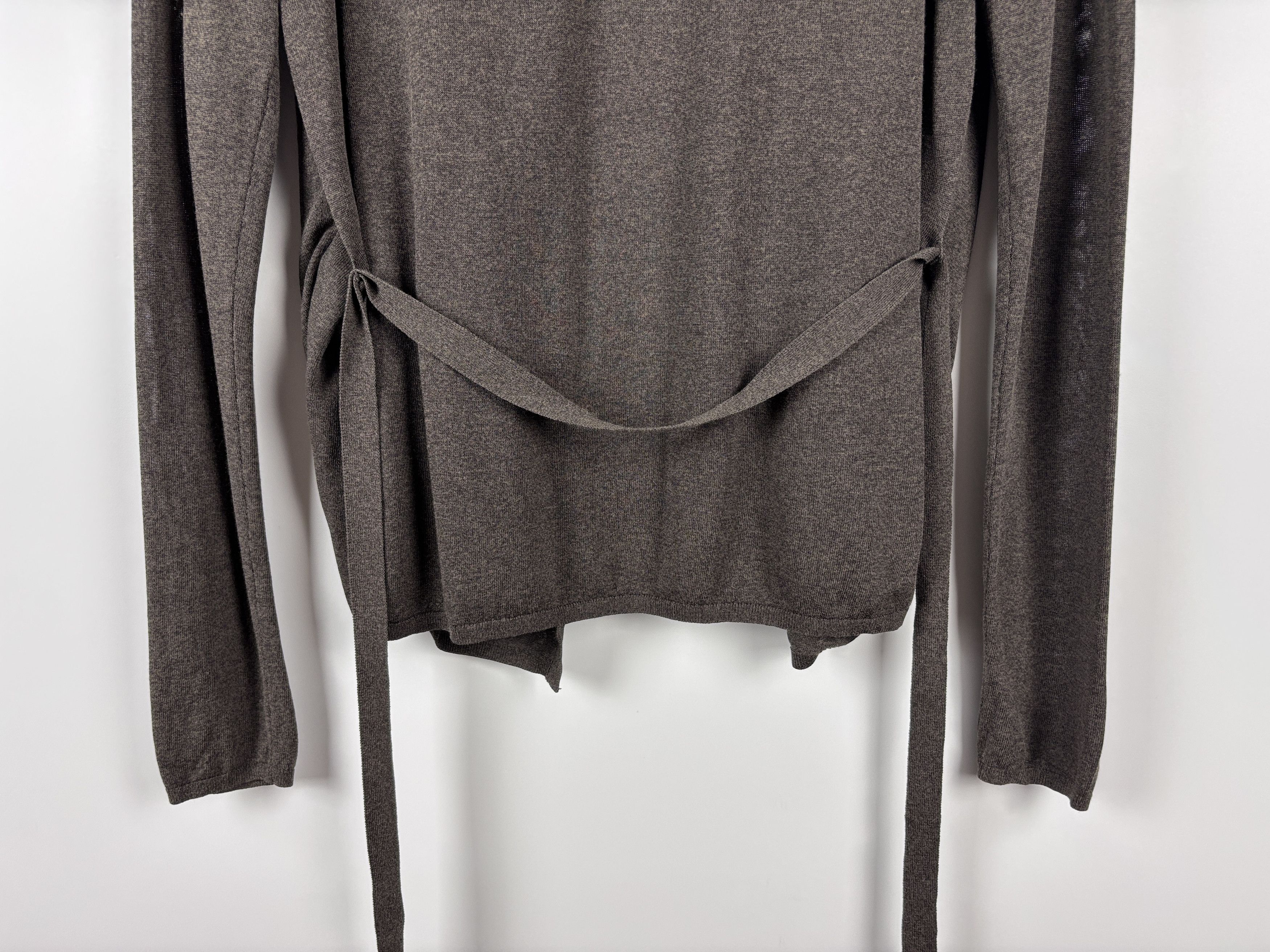 Hugo Boss Womens Hugo Boss Belted Open Cardigan Viscose Cotton Size S Size S / US 4 / IT 40 - 12 Thumbnail