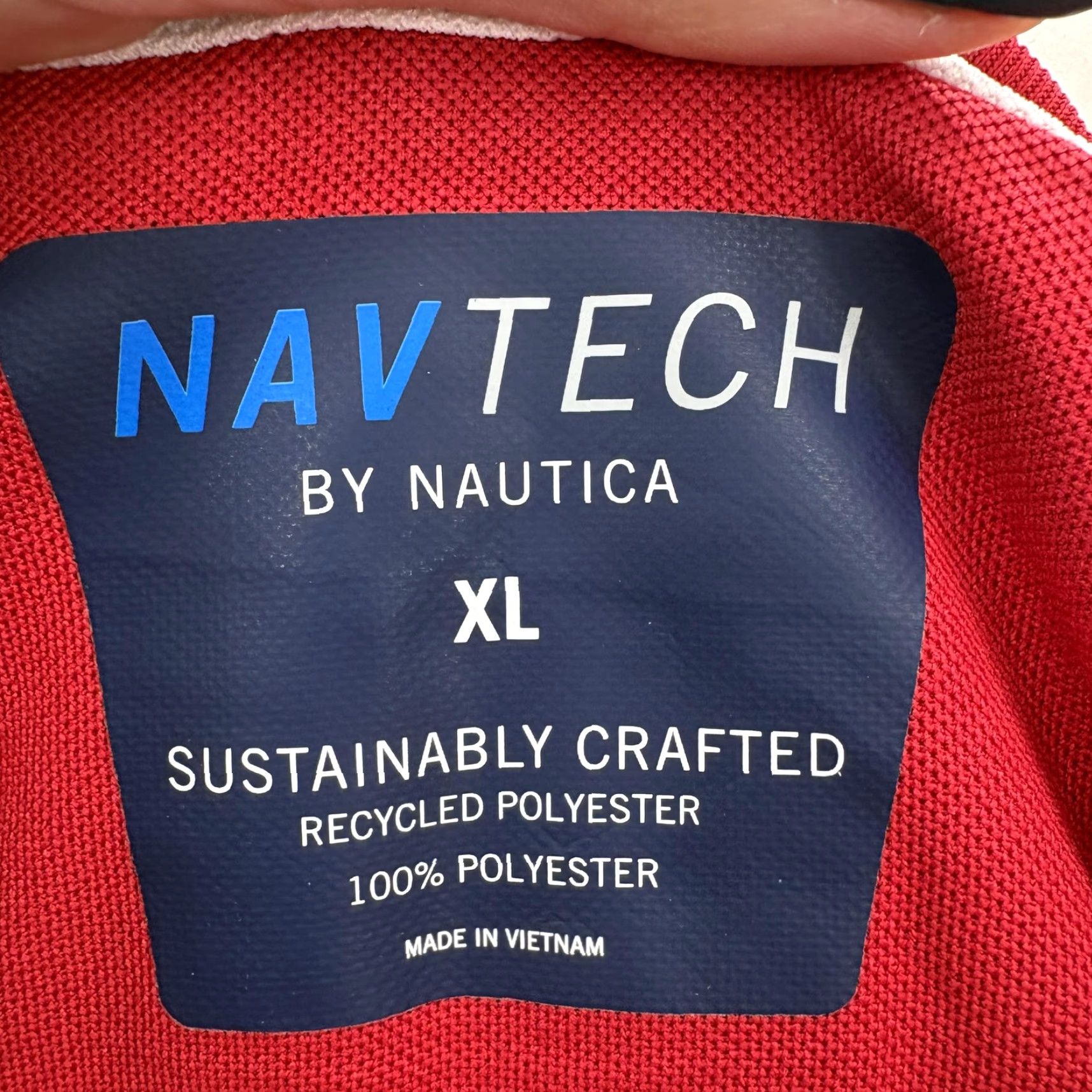 Nautica Nautica NAVTECH Long Sleeve Colorblock Shirt Mens XL Multicolor Crew Neck Performance Top Size US XL / EU 56 / 4 - 4 Thumbnail