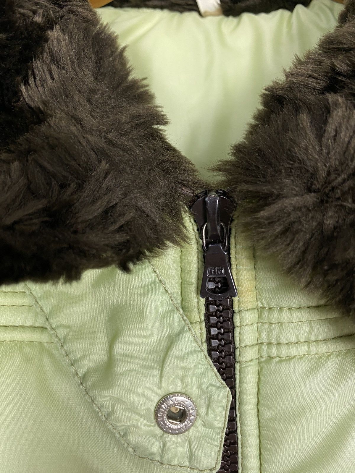Vintage Rare‼️ Vtg Vdev Quilted Puffer Faux Fur Collar Riri France Size M / US 6-8 / IT 42-44 - 9 Thumbnail