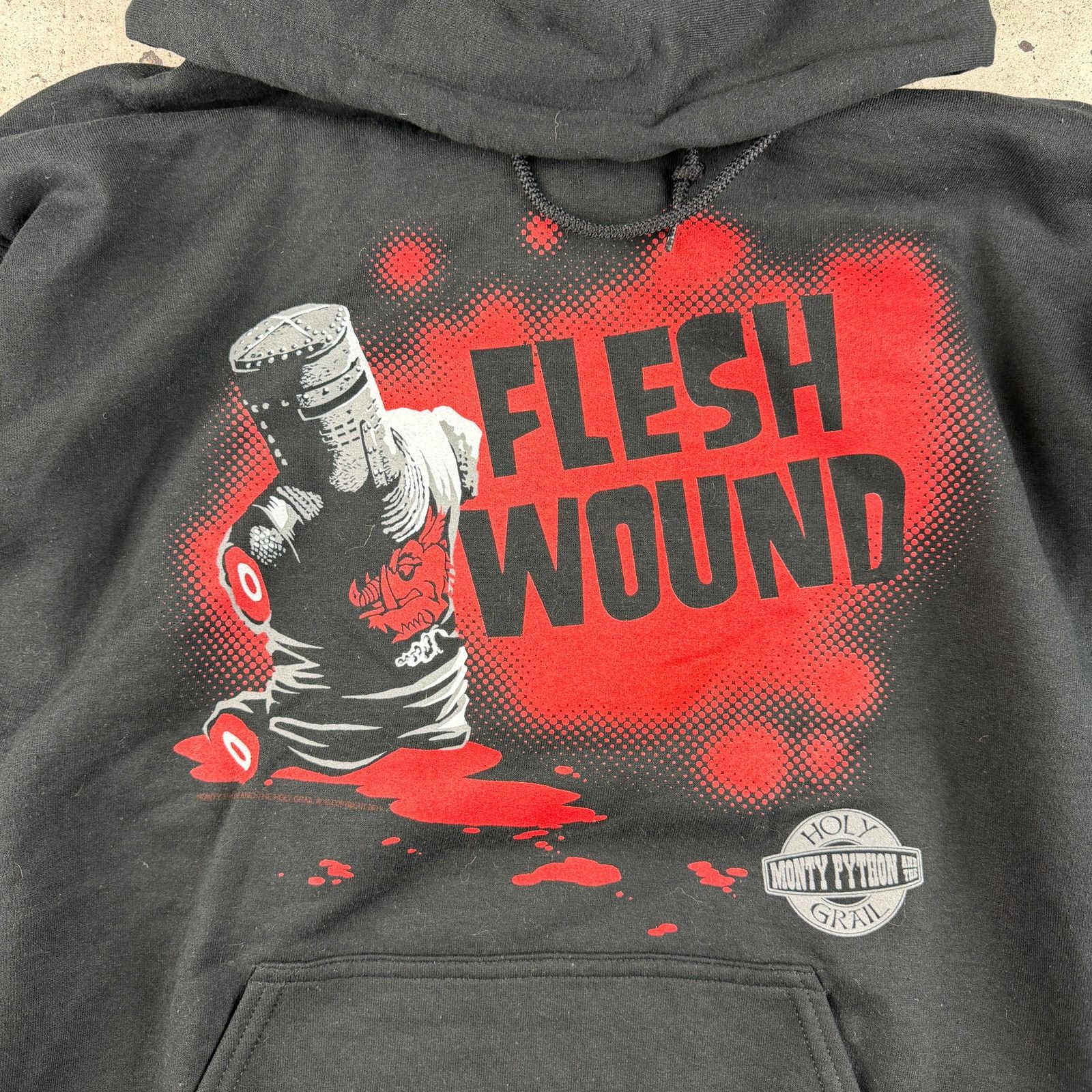 Liquid Blue Monty Python Hoodie It's Just A Flesh Wound Size Large Size US L / EU 52-54 / 3 - 1 Thumbnail