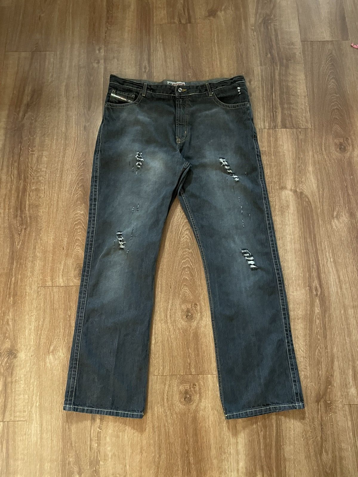 Vintage Y2K Paco Straight Leg Basic Jeans Size US 40 / EU 56 - 2 Thumbnail