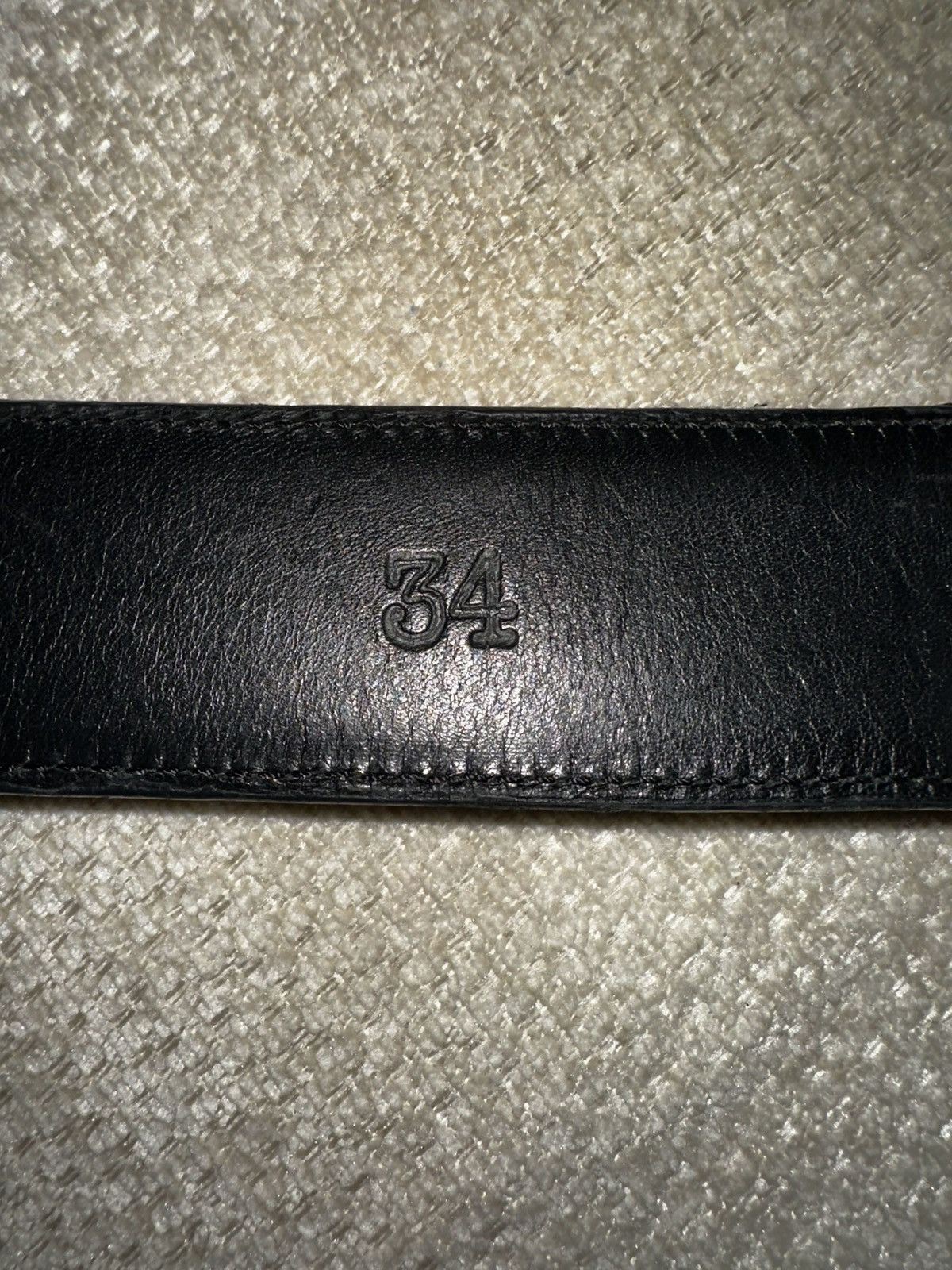 Chrome Hearts Chrome Hearts Leather Belt Size 34 - 5 Thumbnail