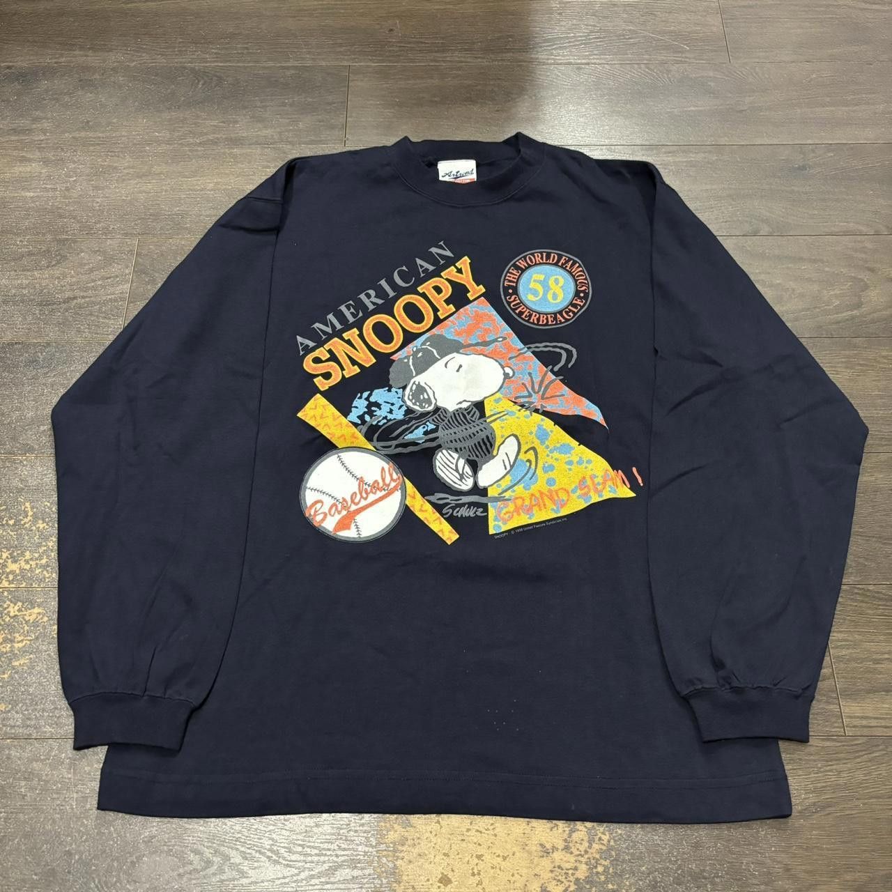 Snoop Dogg vintage American snoopy baseball long sleeve t shirt 90s M Size US M / EU 48-50 / 2 - 3 Thumbnail