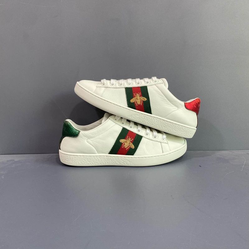 Gucci Gucci ACE Embroidered Fashion Sneakers for Women -2508 Size US 5 / IT 35 - 8 Thumbnail