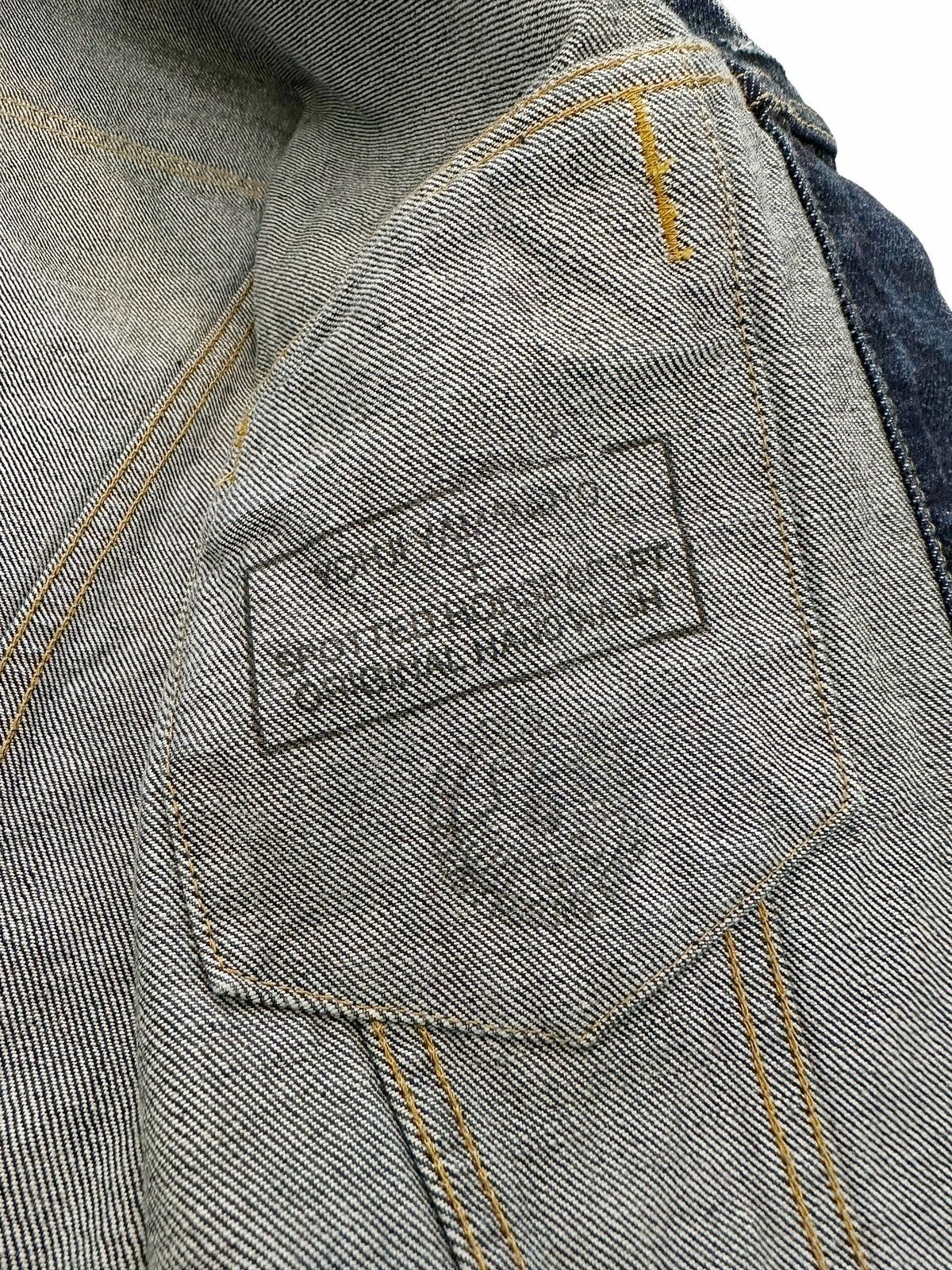 Yohji Yamamoto x Spotted Horse Craft Painted Z-Denim Trucker Jacket Size US M / EU 48-50 / 2 - 5 Thumbnail